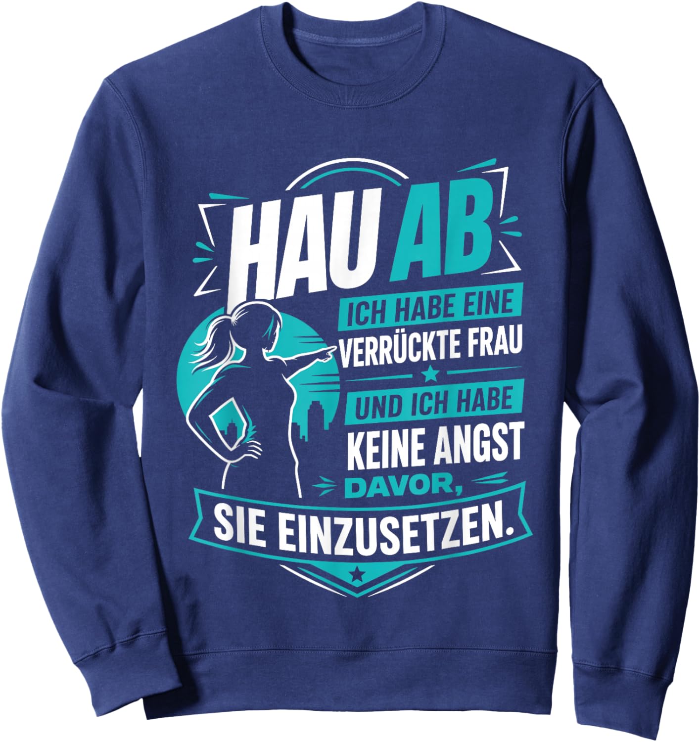 T-Shirt Sweatshirt - Sweatshirt | Navy