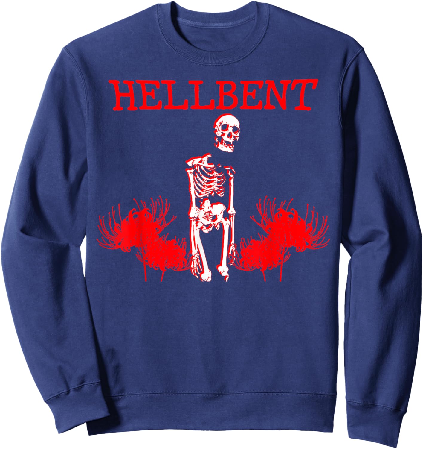 Hellbent Skeleton Hellbent Skeleton Sweatshirt - Sweatshirt | Navy