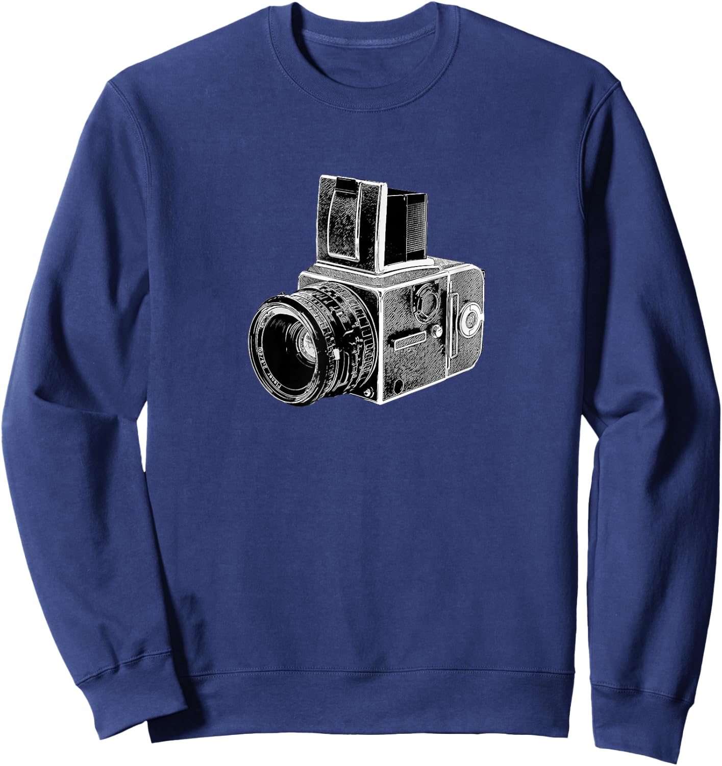 Hasselblad Retro Camera Design for Photographers Sweatshirt - Sweatshirt | Navy