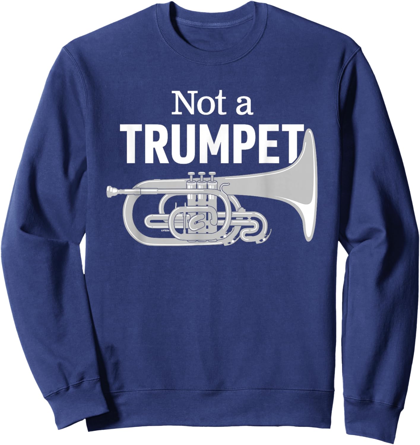 Marching Band Mellophonist Pride or Funny Mellophone Humor Sweatshirt - Sweatshirt | Navy