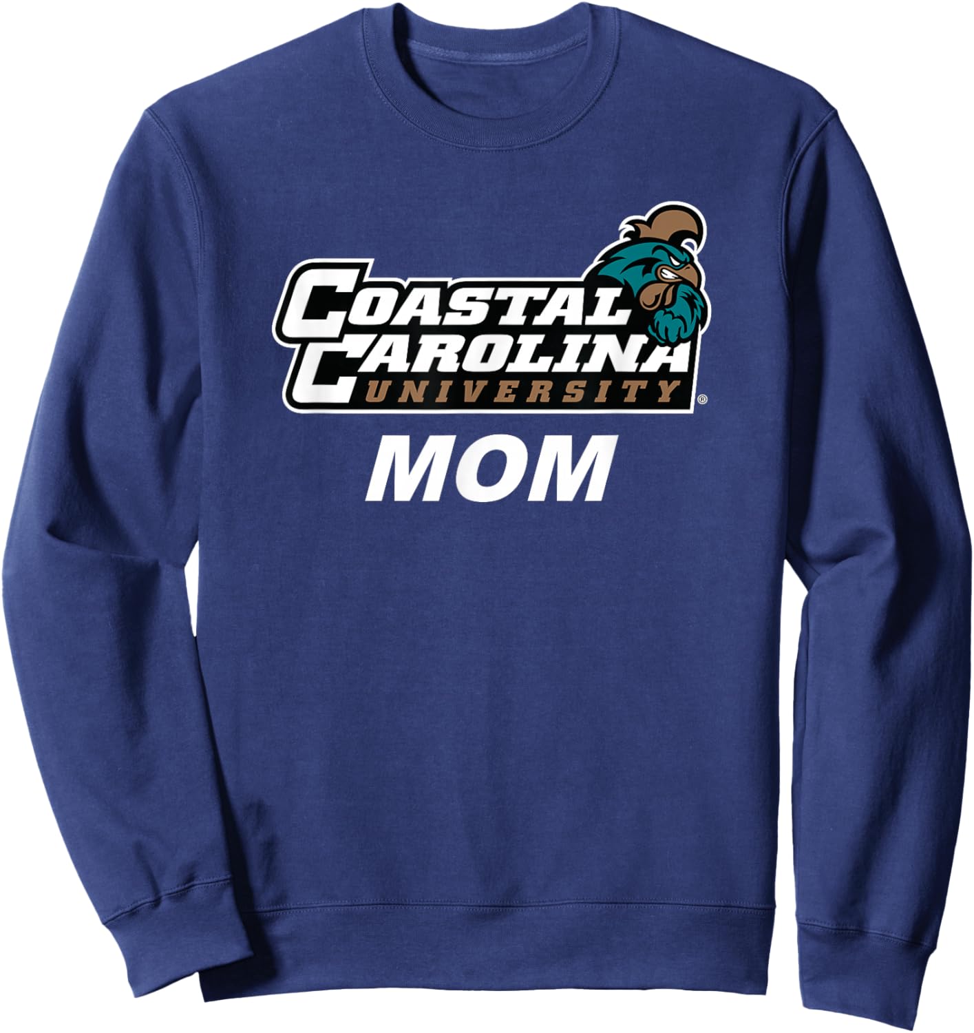 Coastal Carolina University CCU Mom Sweatshirt - Sweatshirt | Navy