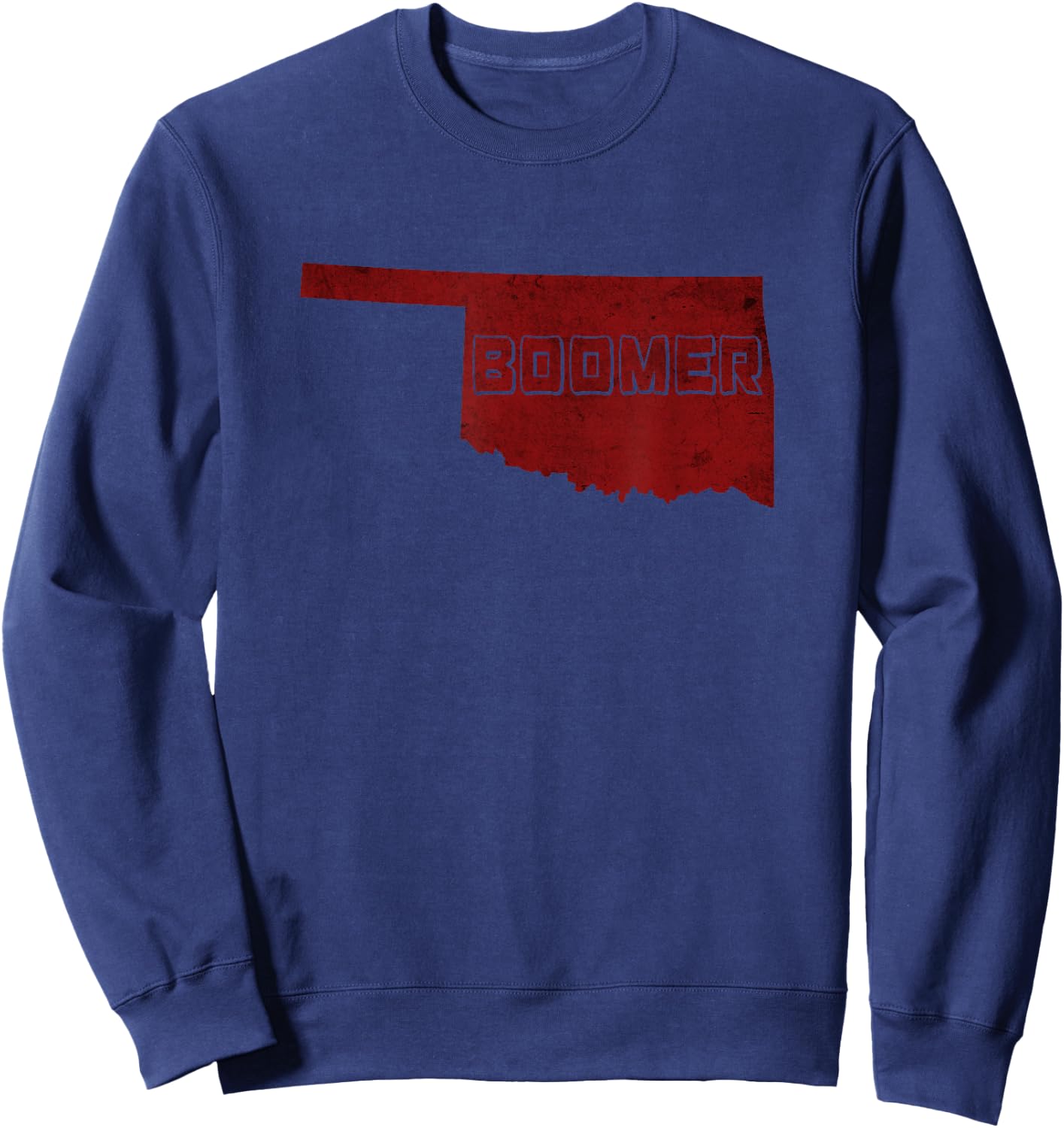 Oklahoma Boomer Sweatshirt - Sweatshirt | Navy