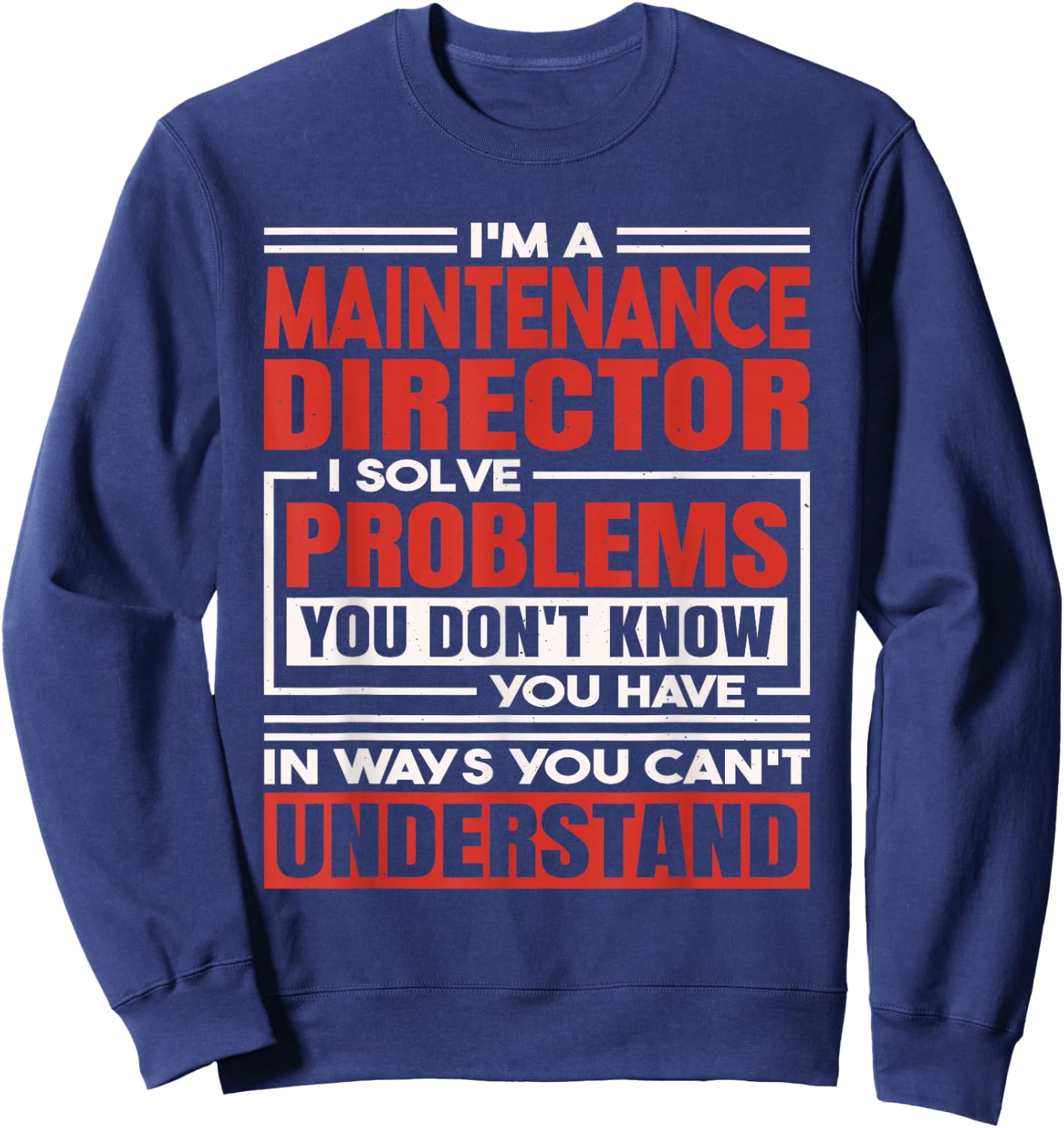 Maintenance Director Sweatshirt - Sweatshirt | Navy