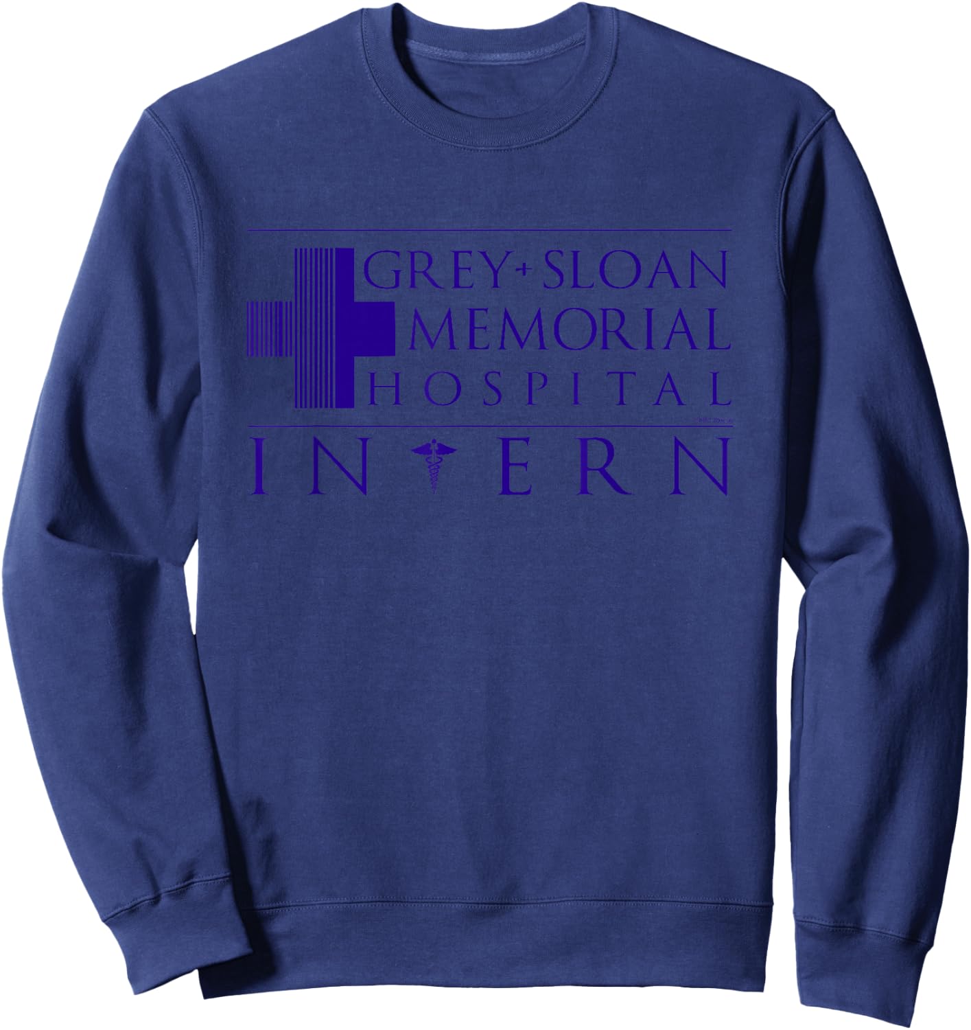 Grey's Anatomy Hospital Intern Sweatshirt - Sweatshirt | Navy