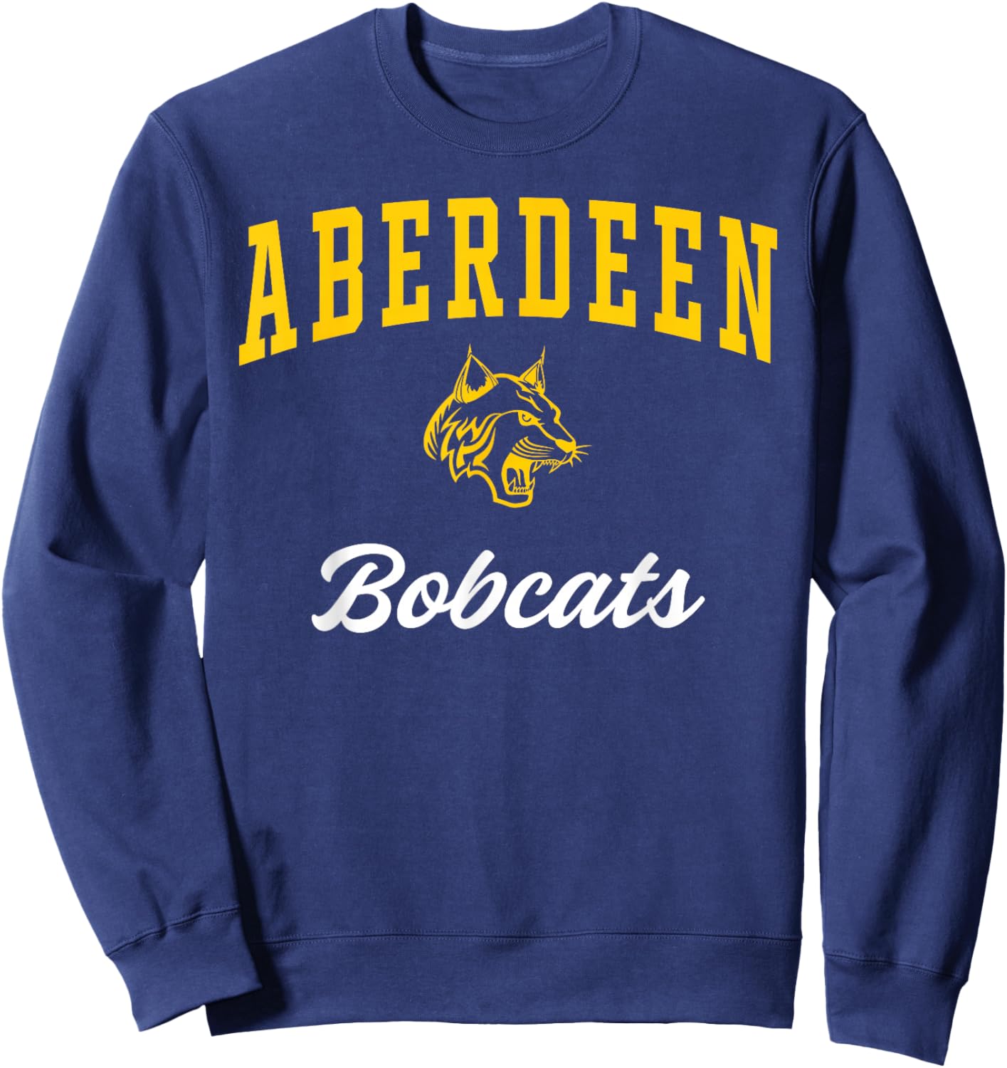Aberdeen High School Bobcats Sweatshirt - Sweatshirt | Navy