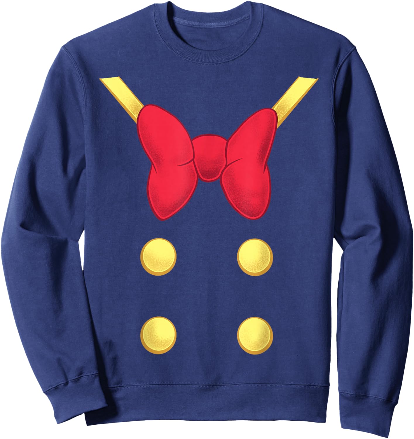 Disney Mickey and Friends Halloween Donald Duck Costume Small Sweatshirt - Sweatshirt | Navy