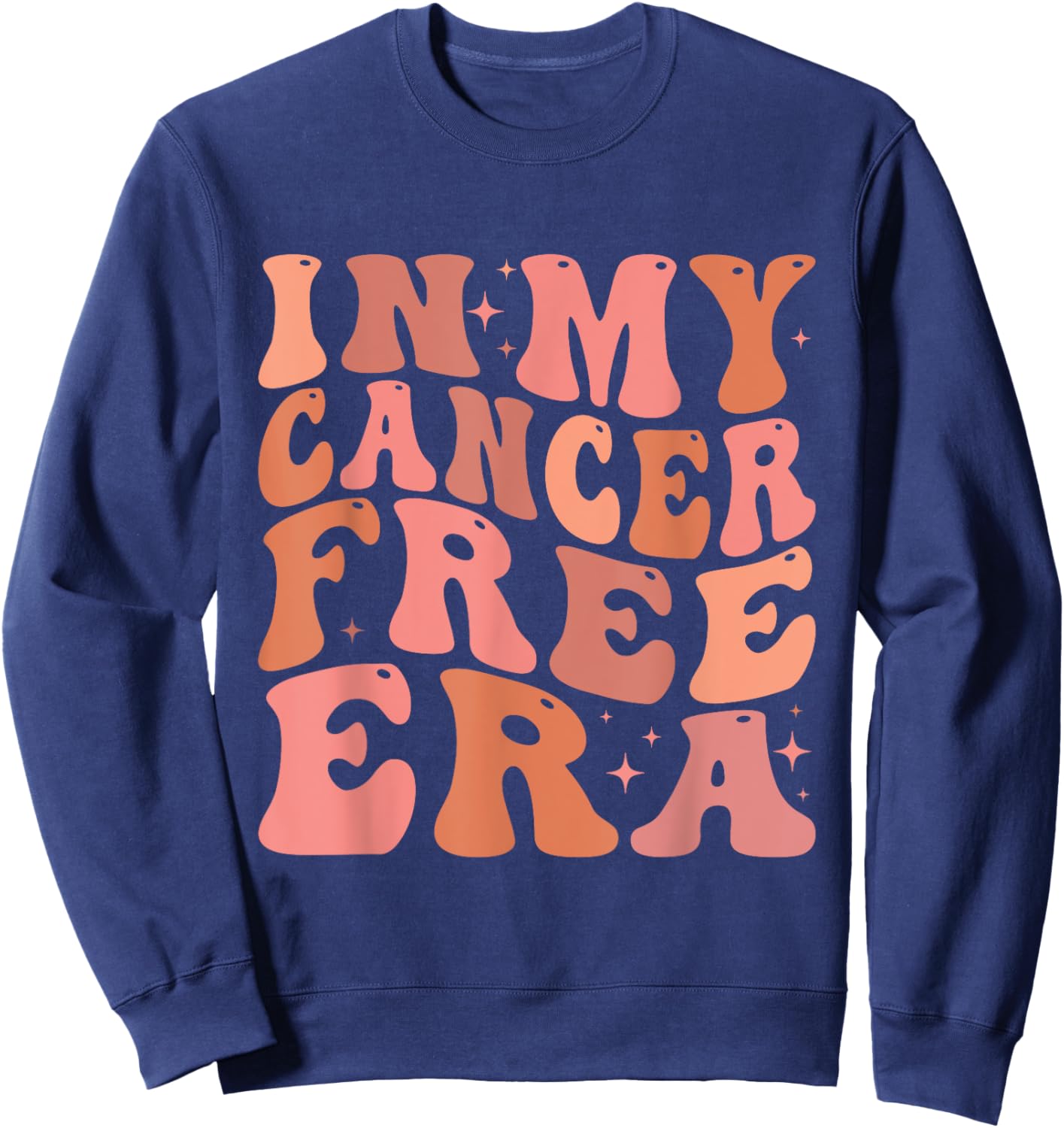 In My Cancer Free Era Sweatshirt - Sweatshirt | Navy