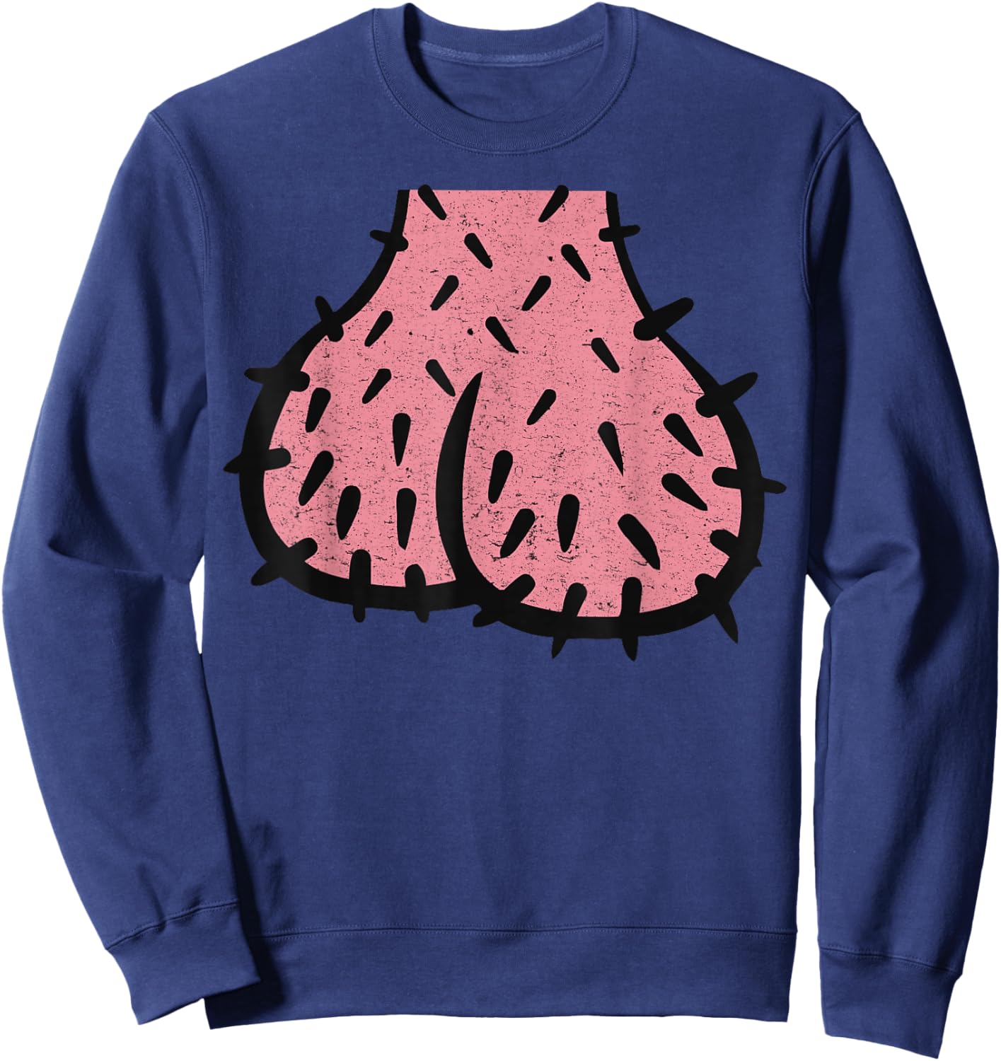 Schwanz Kopf Kostüm Dickhead t Sweatshirt - Sweatshirt | Navy