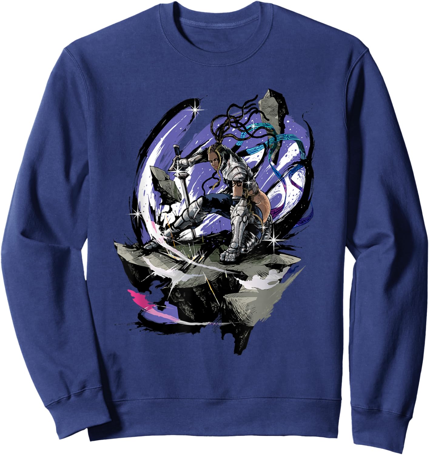 Tekken7 Master Raven 002 Sweatshirt - Sweatshirt | Navy