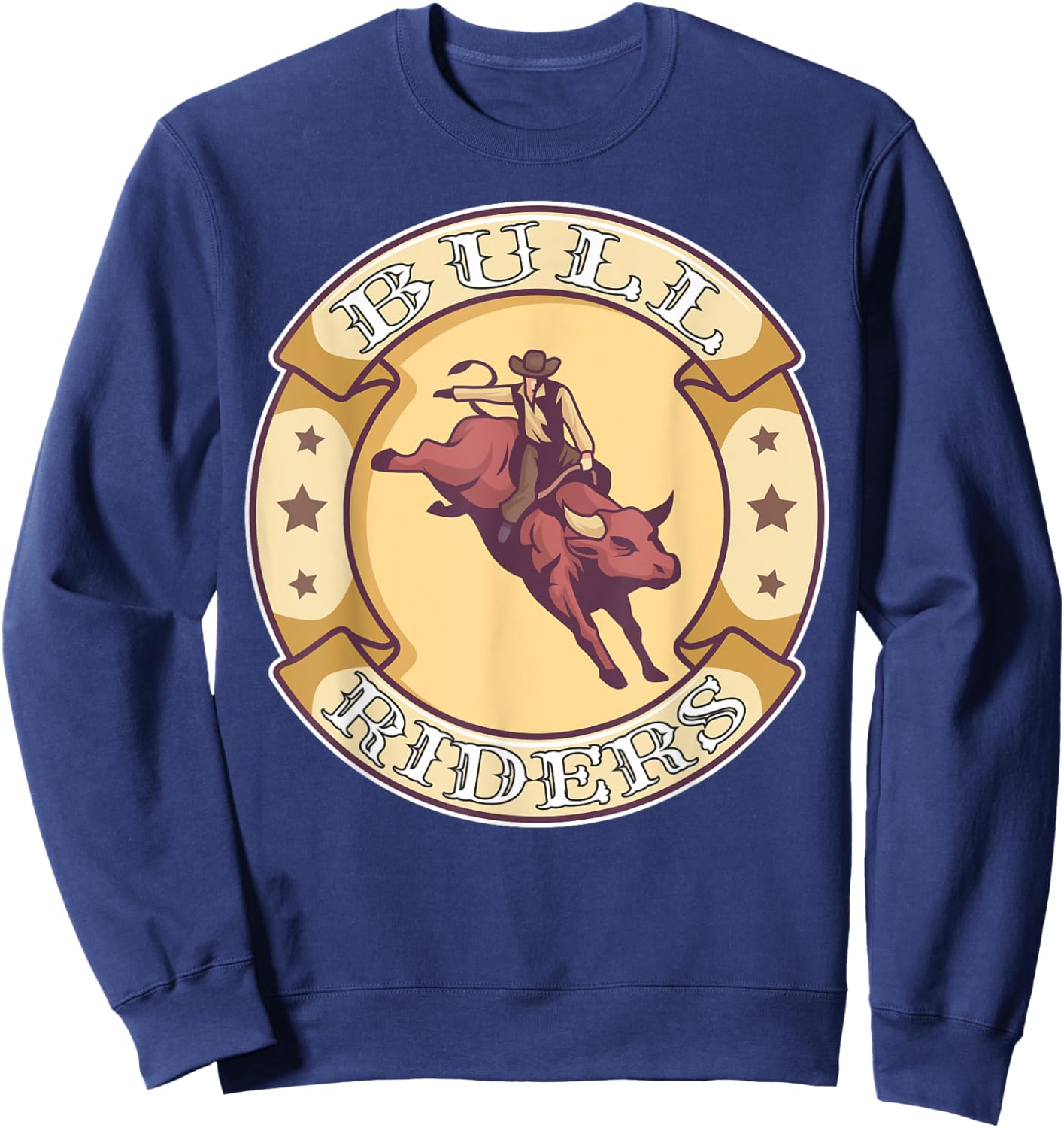 Bull Riders Cowboy Bull Riding Sweatshirt - Sweatshirt | Navy