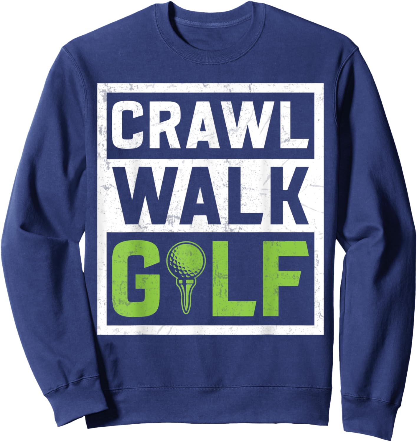 Crawl Walk Golf Sweatshirt - Sweatshirt | Navy