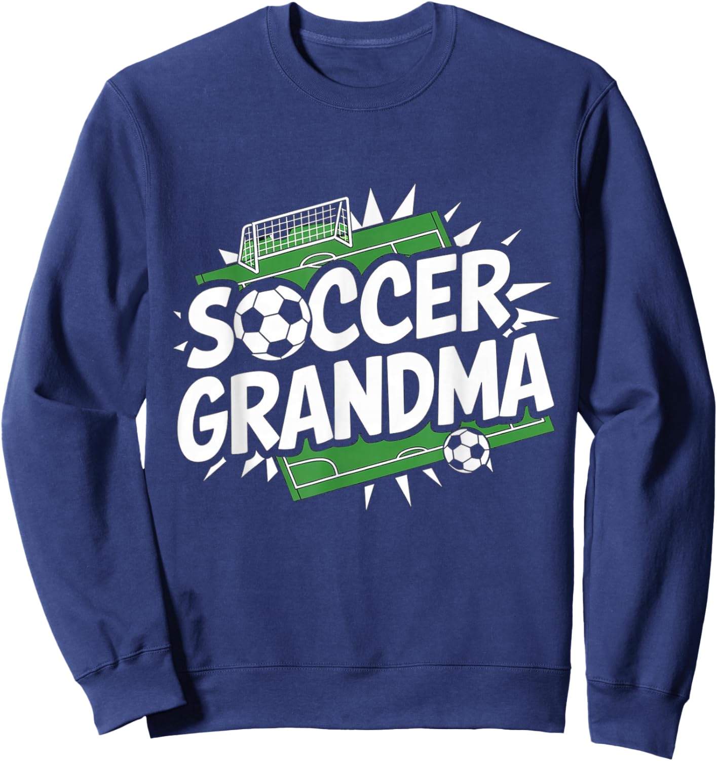 Football Grandma Sweatshirt - Sweatshirt | Navy