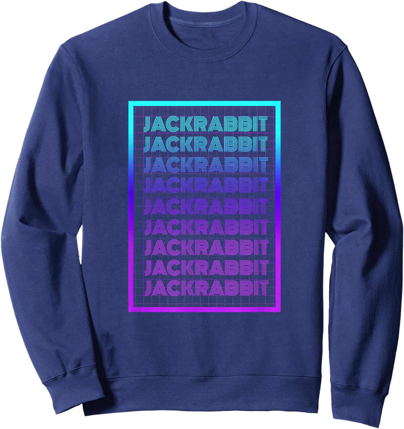 Jackrabbit 70's Retro Jackrabbit Sweatshirt - Sweatshirt | Navy
