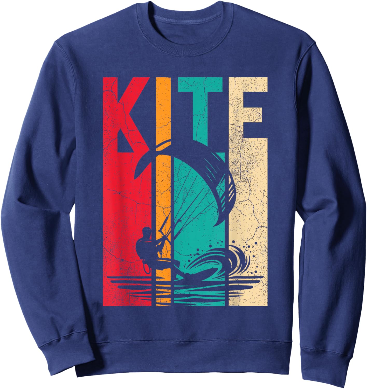 Kiteboarding Kitesurfen Sweatshirt - Sweatshirt | Navy