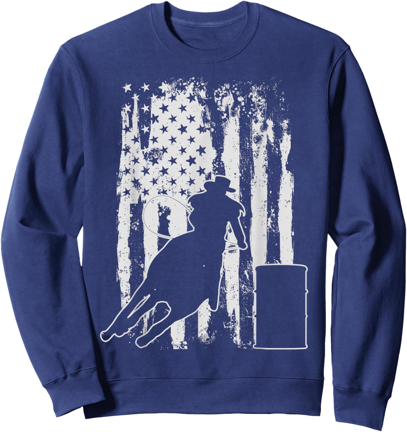 Barrel Racing Gift Sweatshirt - Sweatshirt | Navy