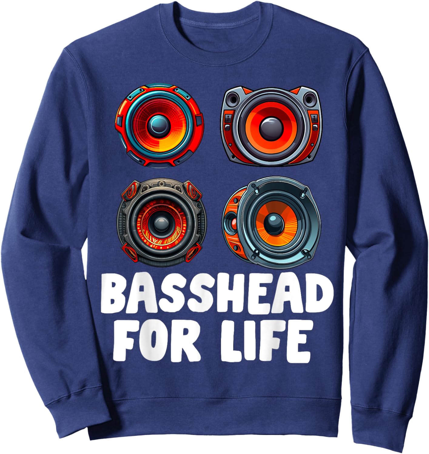 Car Stereo For Audio Installer Speakers Car Bass Audiologist Sweatshirt - Sweatshirt | Navy
