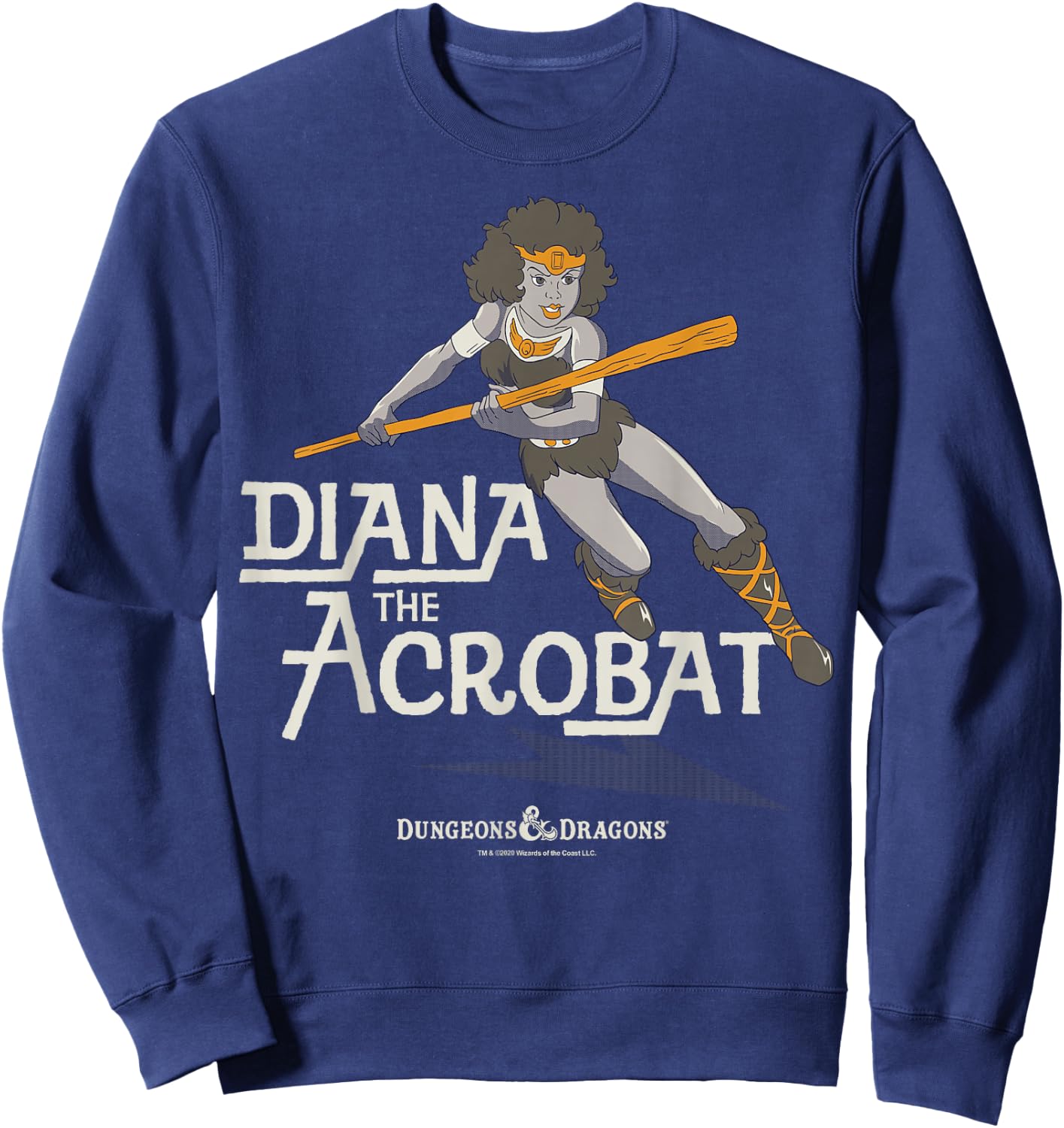 Dungeons & Dragons Diana The Acrobat Sweatshirt - Sweatshirt | Navy
