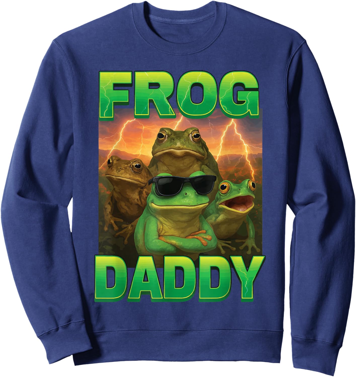 Frog Daddy Sweatshirt - Sweatshirt | Navy