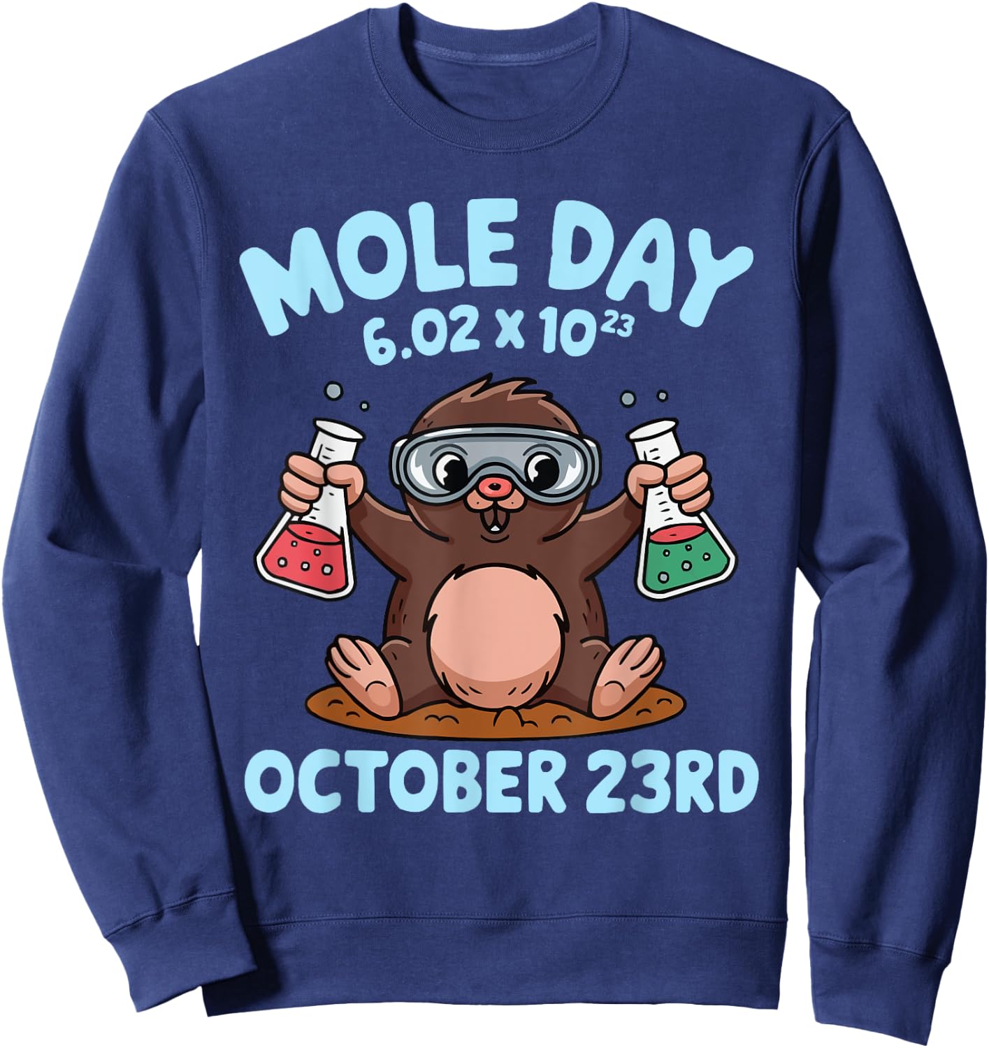 National Mole Day Animal Mammal Mole Whisperer Sweatshirt - Sweatshirt | Navy