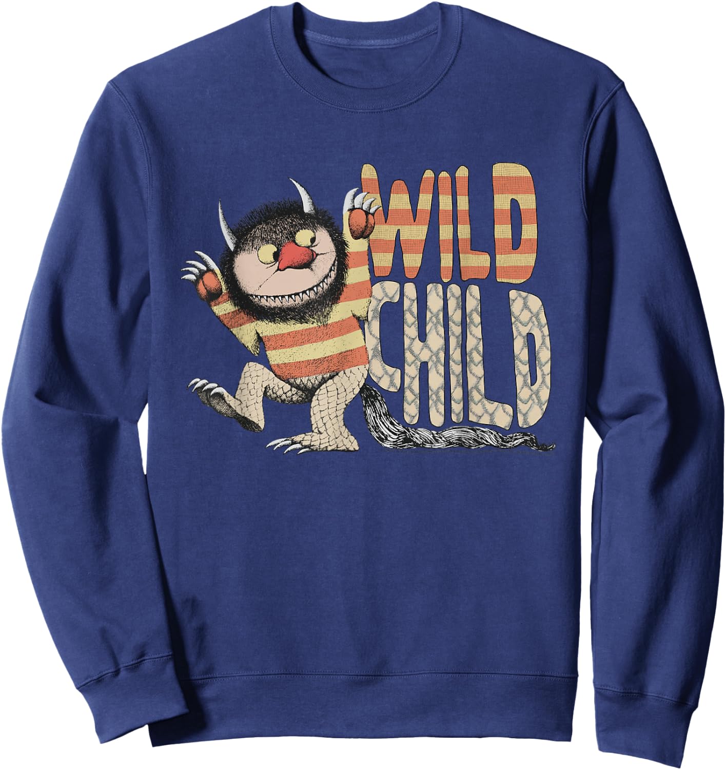 Where The Wild Things are Wild Child Small Sweatshirt - Sweatshirt | Navy