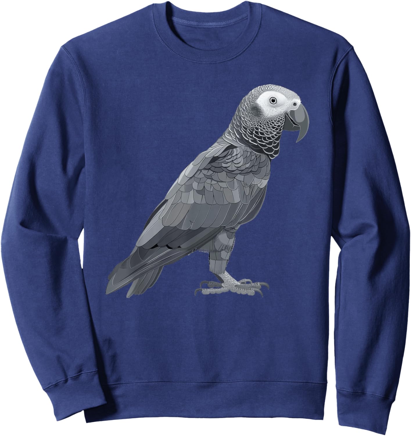 Timneh African Grey Retro Sweatshirt - Sweatshirt | Navy