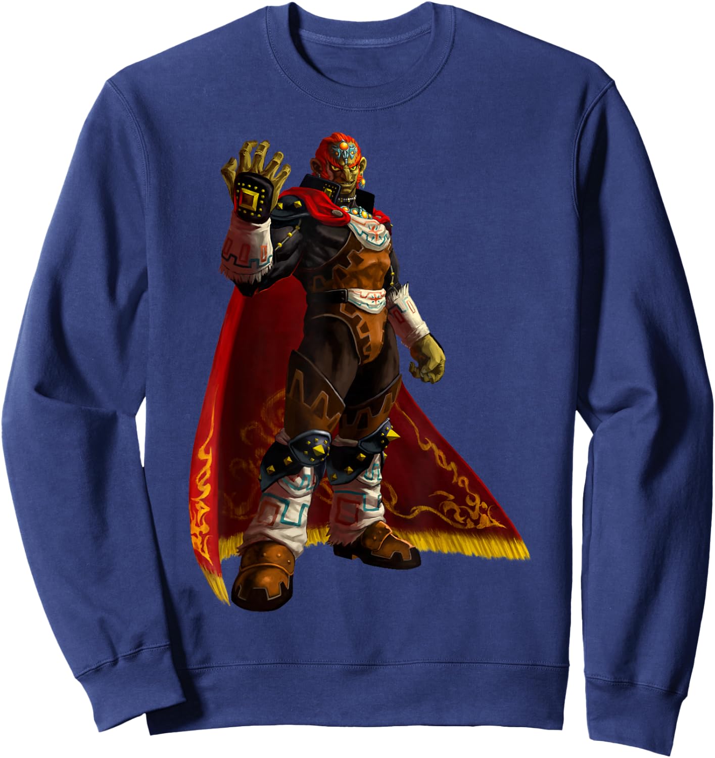 The Legend of Zelda Ganon 3D Portrait Sweatshirt - Sweatshirt | Navy