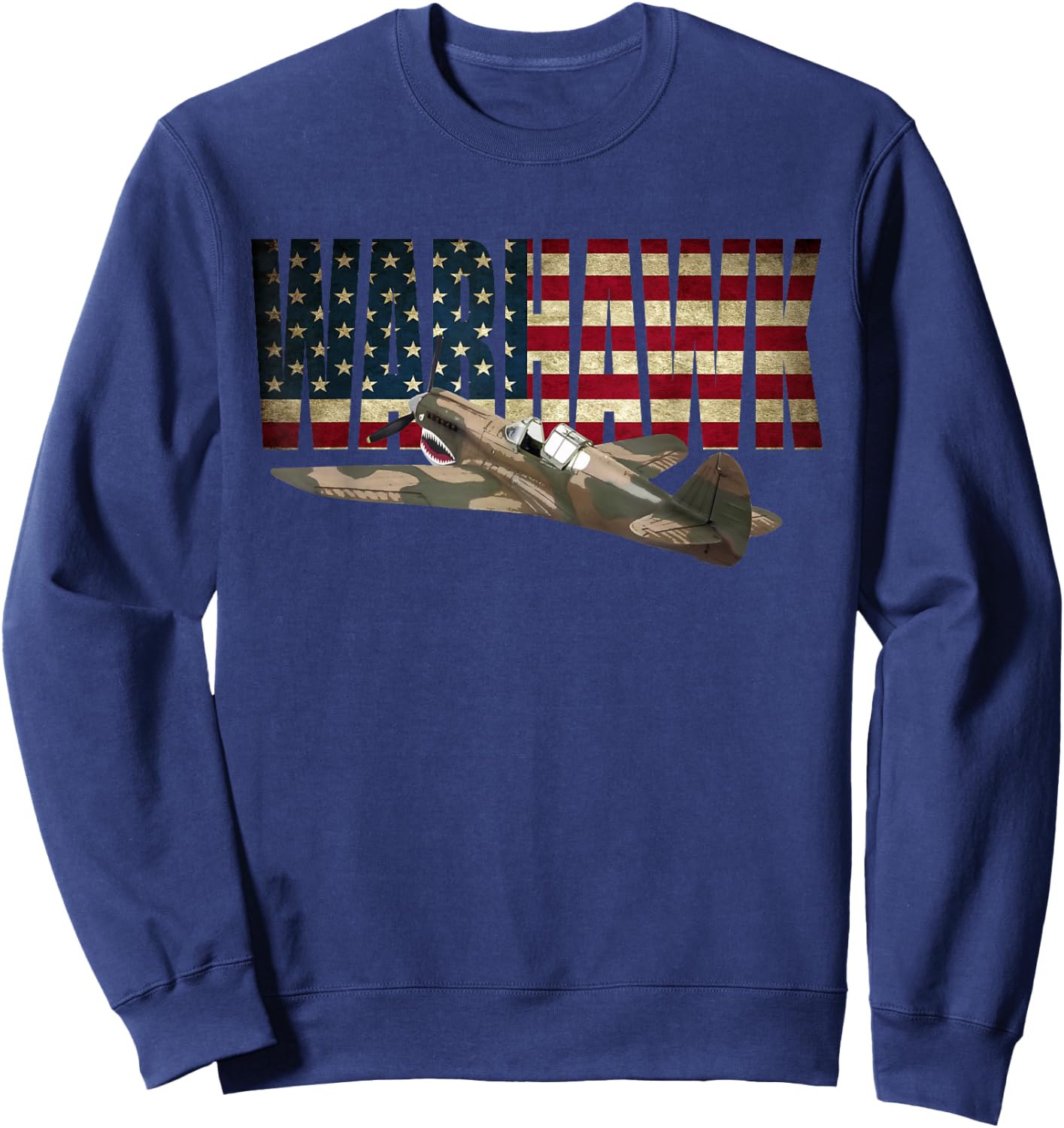 P-40 Warhawk Sweatshirt - Sweatshirt | Navy
