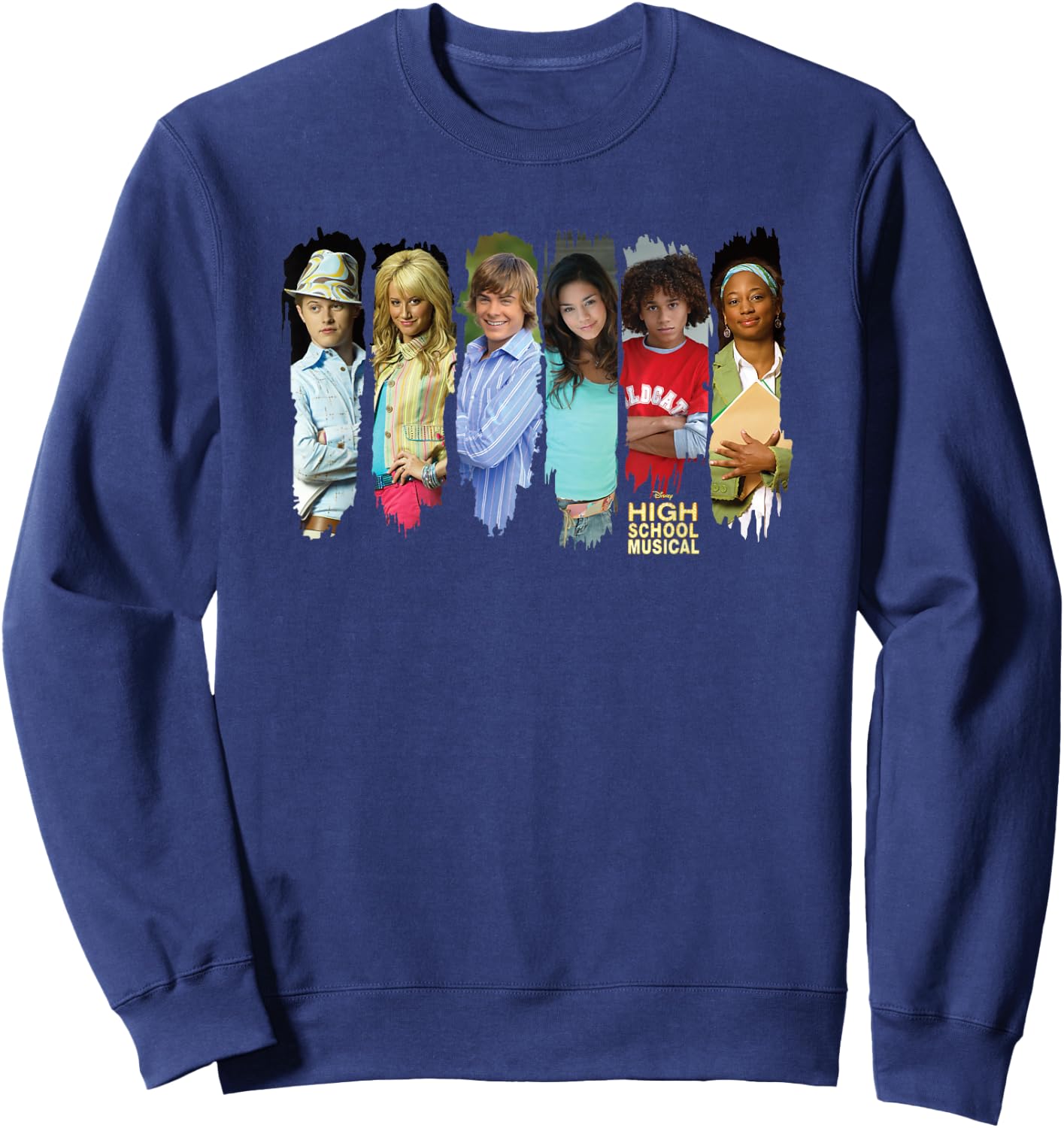 Disney Channel High School Musical Characters Sweatshirt - Sweatshirt | Navy