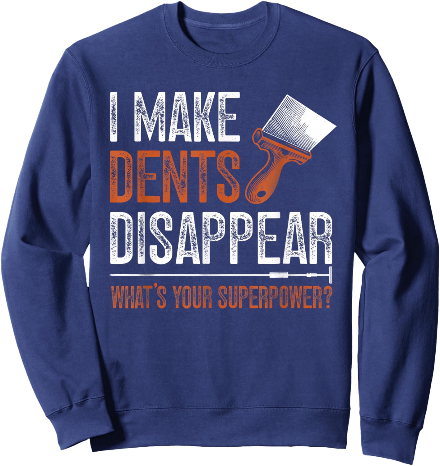 Automotive Body Repair Funny Auto Body Technician Sweatshirt - Sweatshirt | Navy