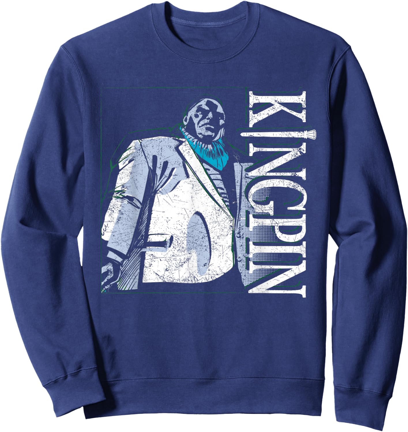 Marvel Kingpin Graphic Sweatshirt - Sweatshirt | Navy