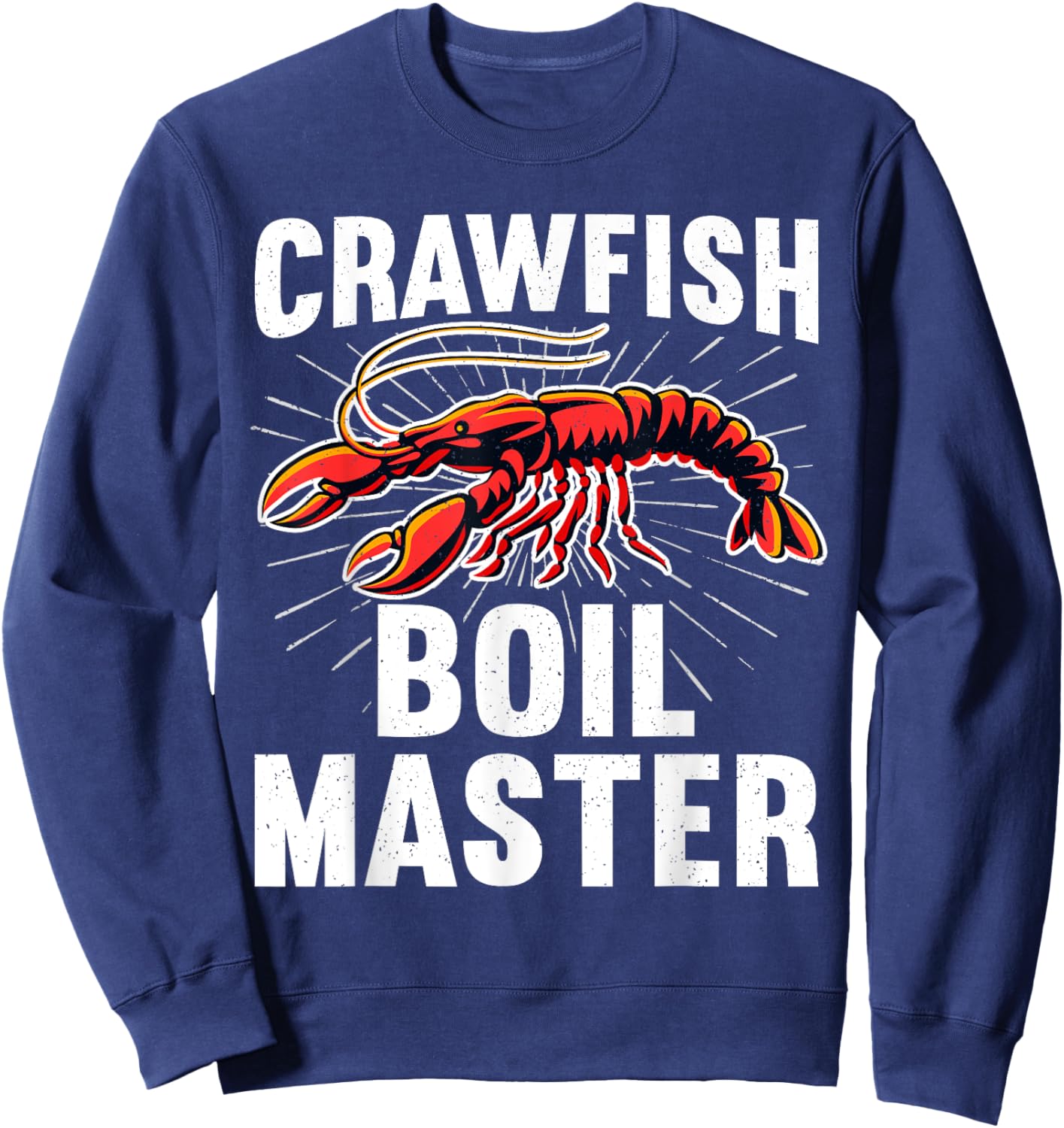 Cool Crawfish Boil Women Crawfish Seafood Chef Sweatshirt - Sweatshirt | Navy