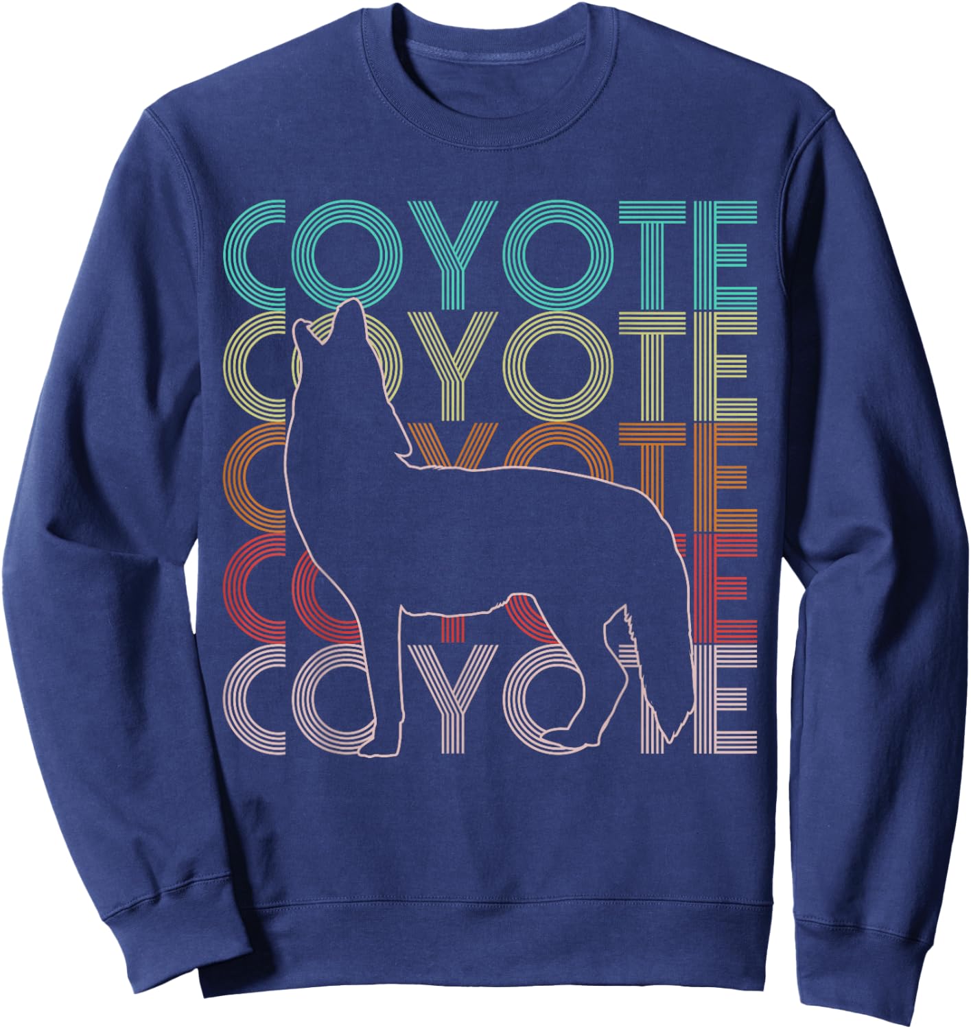 Coyote Sweatshirt - Sweatshirt | Navy