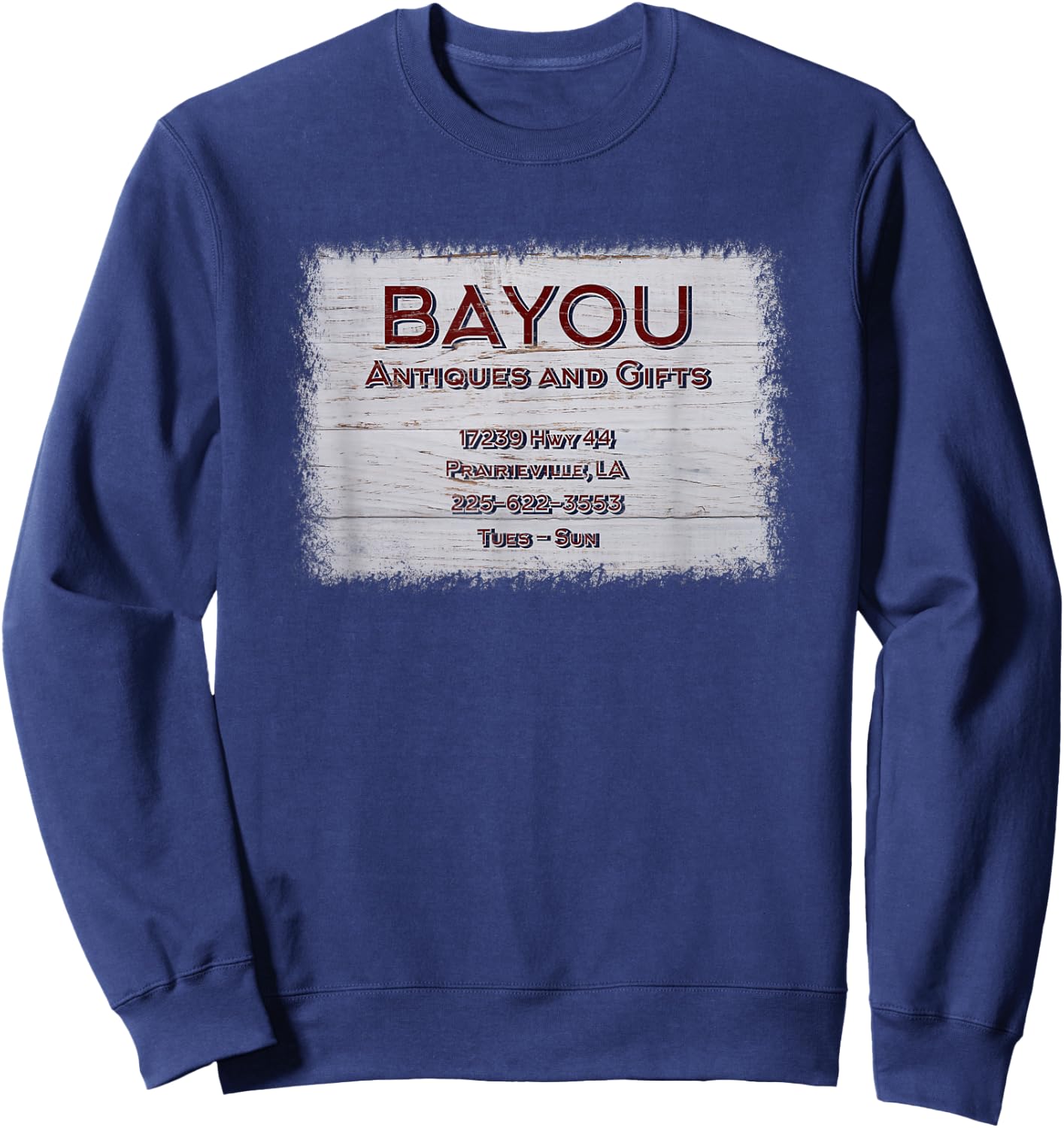 Bayou Antiques and Gifts T-S2 Sweatshirt - Sweatshirt | Navy