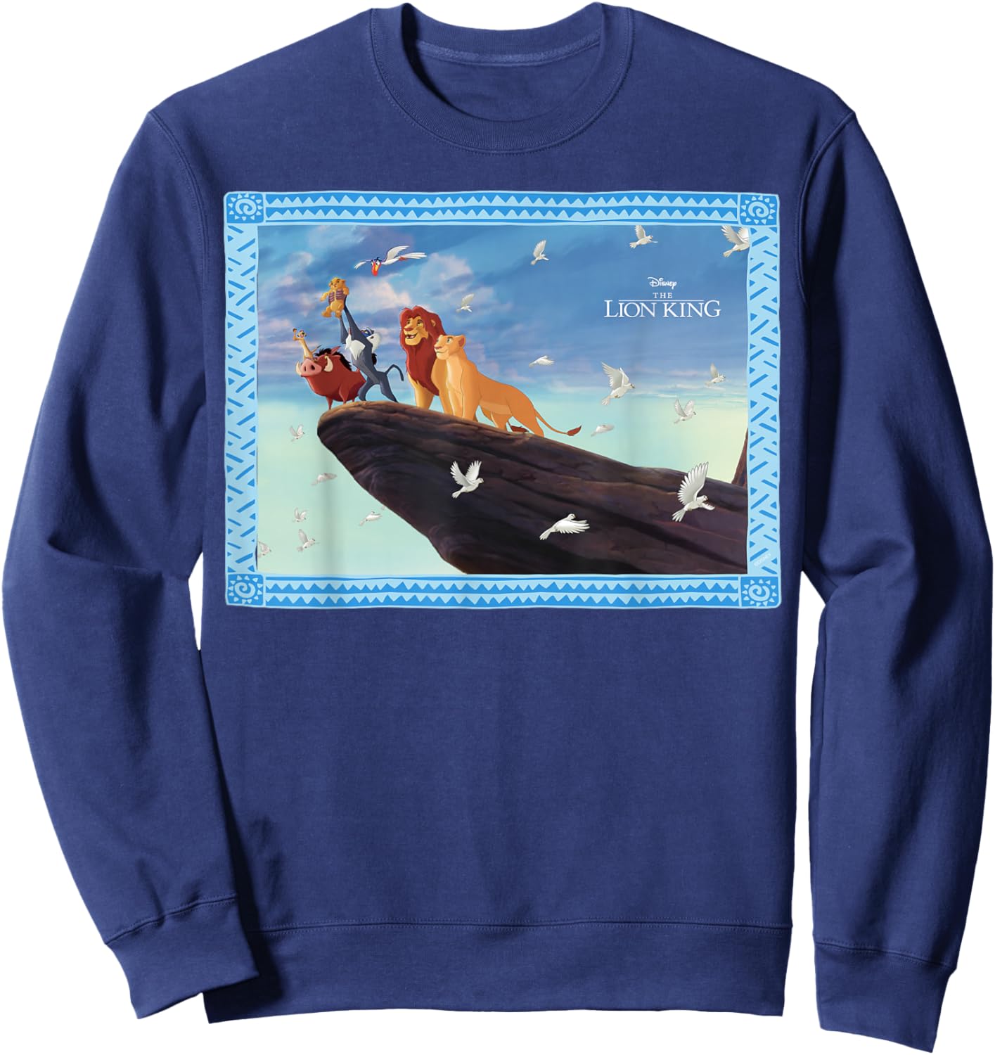 Disney The Lion King 30th Anniversary Pride Rock Finale Sweatshirt - Sweatshirt | Navy
