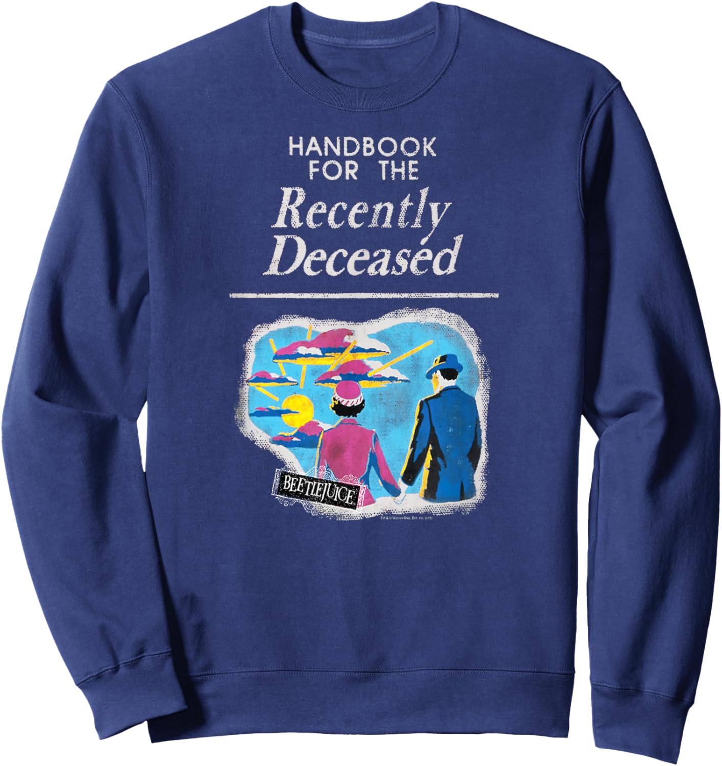 Beetlejuice The Handbook Sweatshirt - Sweatshirt | Navy