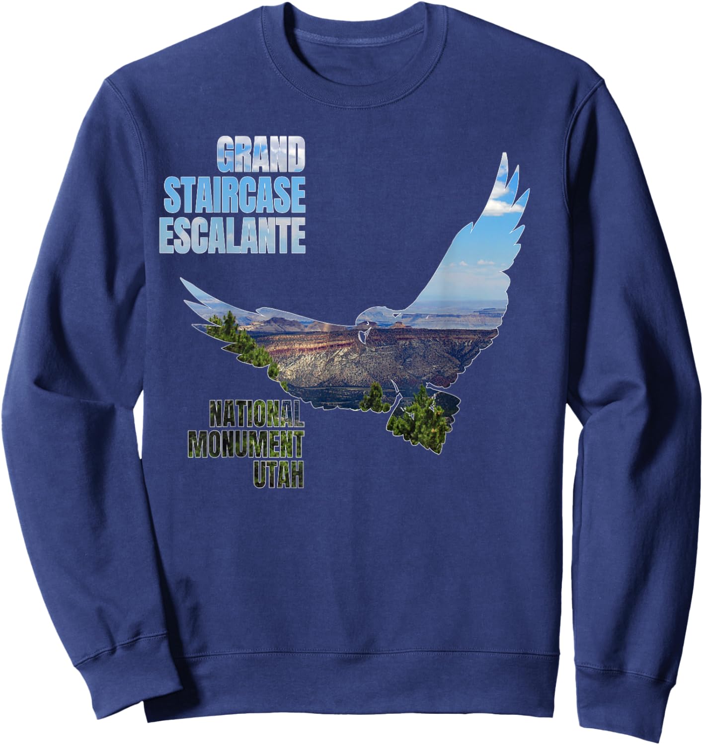 Grand Staircase Escalante Sweatshirt - Sweatshirt | Navy