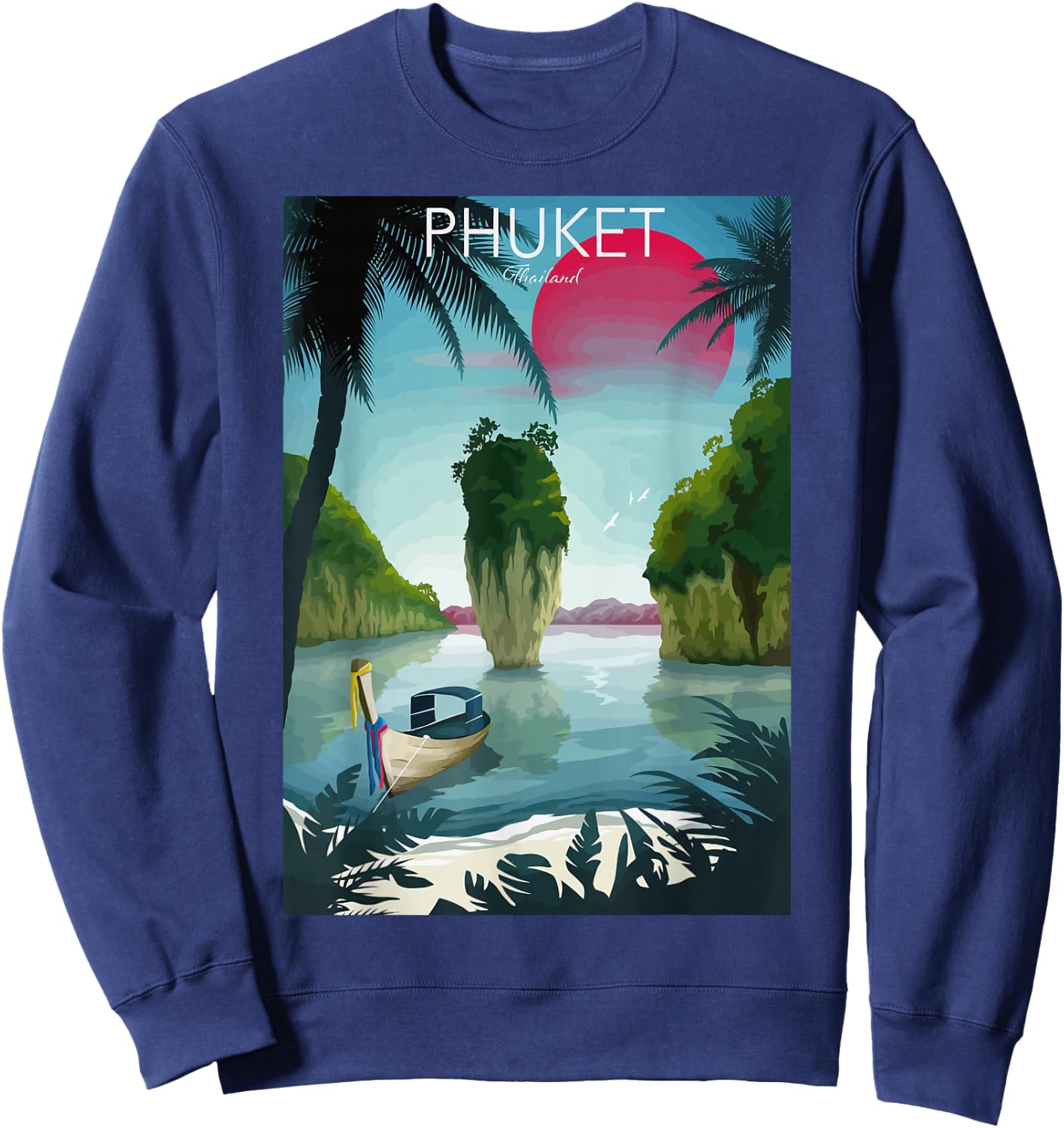 Phuket Thailand Sweatshirt - Sweatshirt | Navy