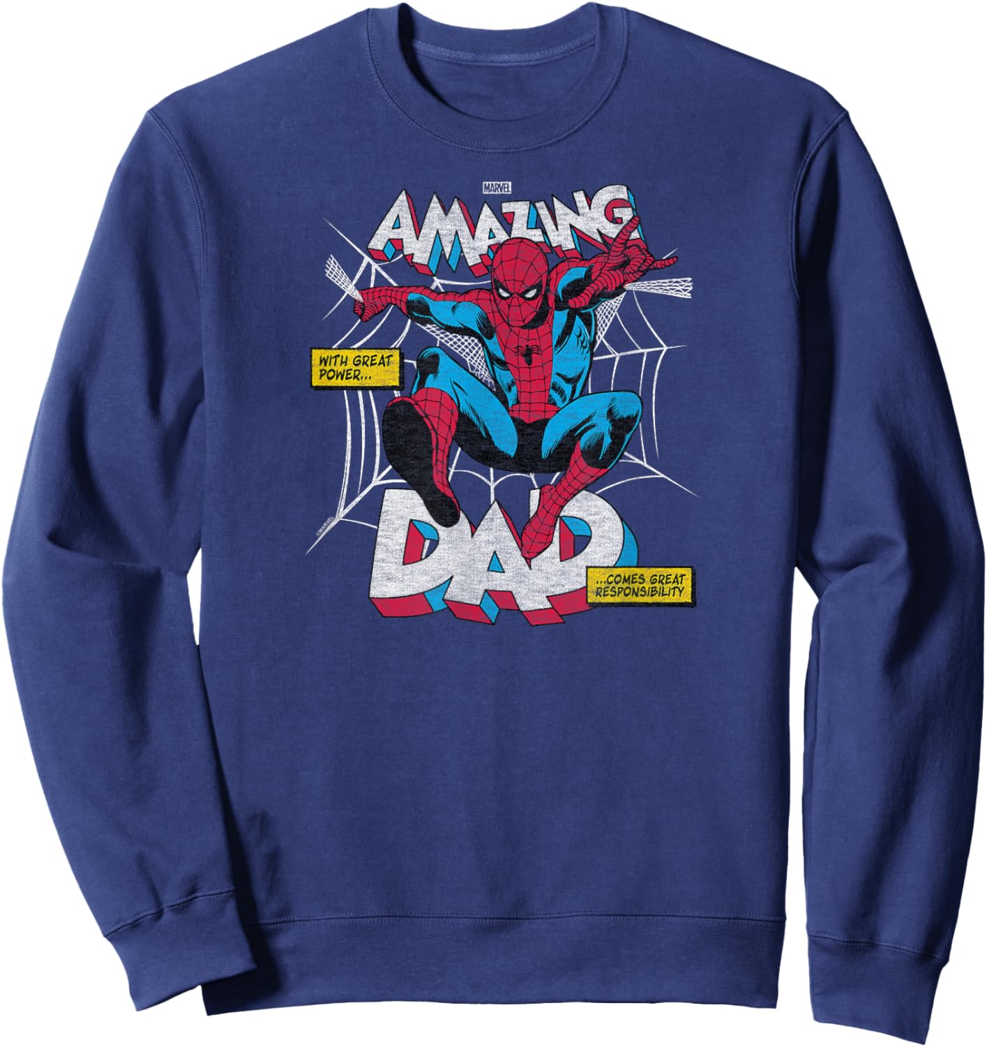 Spider-Man - Amazing Dad Sweatshirt - Sweatshirt | Navy