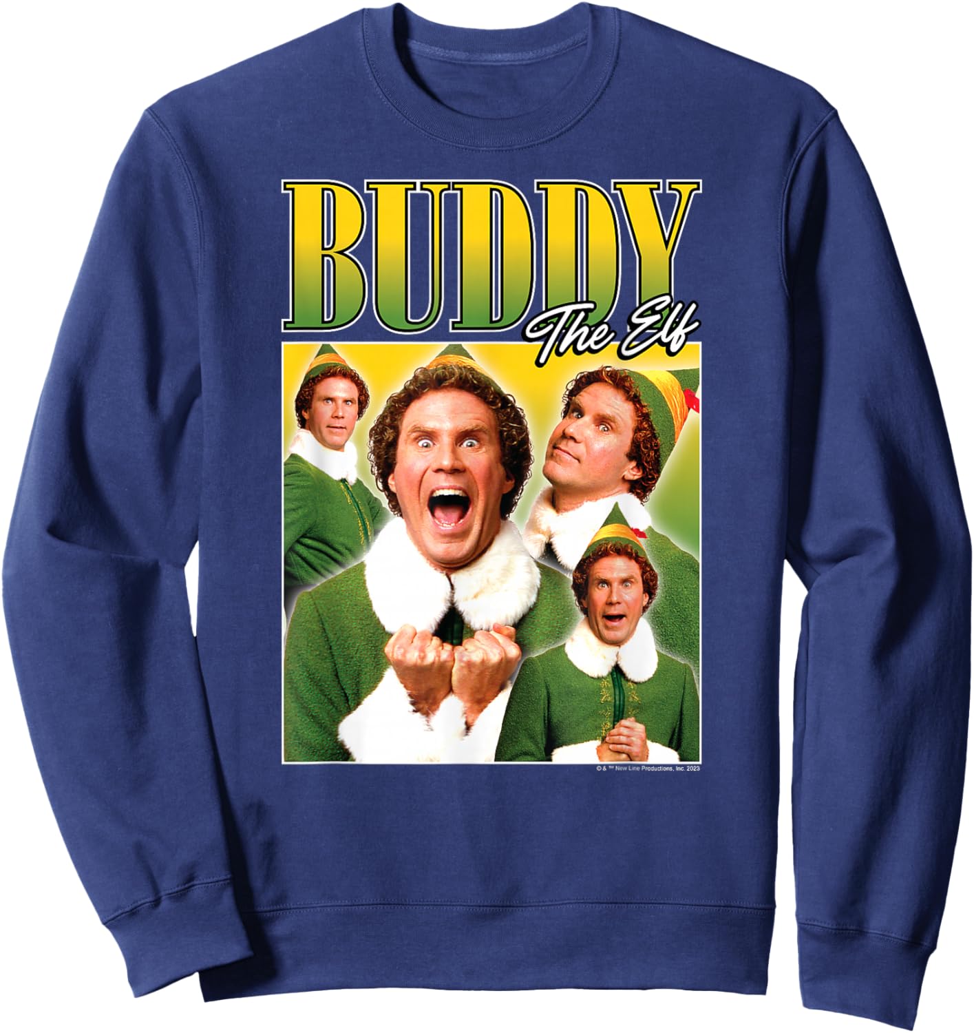 Elf - Buddy The Elf Sweatshirt - Sweatshirt | Navy
