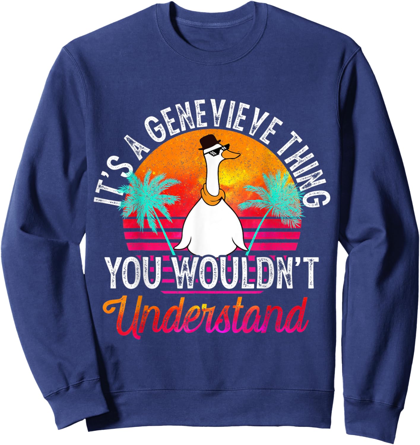 It's A Genevieve Thing You Wouldn't Understand Genevieve Sweatshirt - Sweatshirt | Navy
