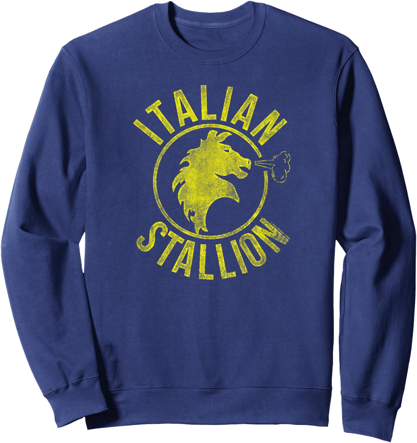 Rocky Italian Stallion Horse Sweatshirt - Sweatshirt | Navy