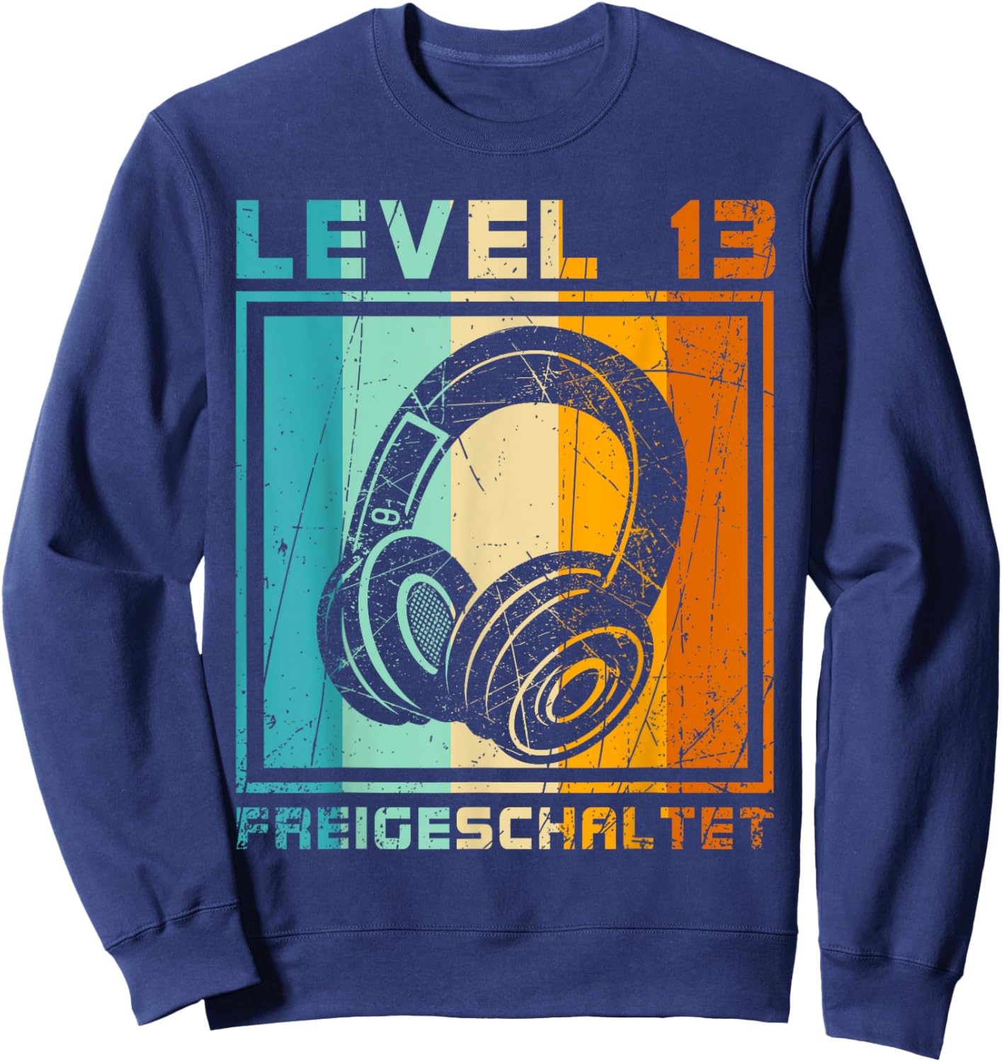 Level 13 freigeschaltet Video Gamer 13. Geburtstag Junge Sweatshirt - Sweatshirt | Navy