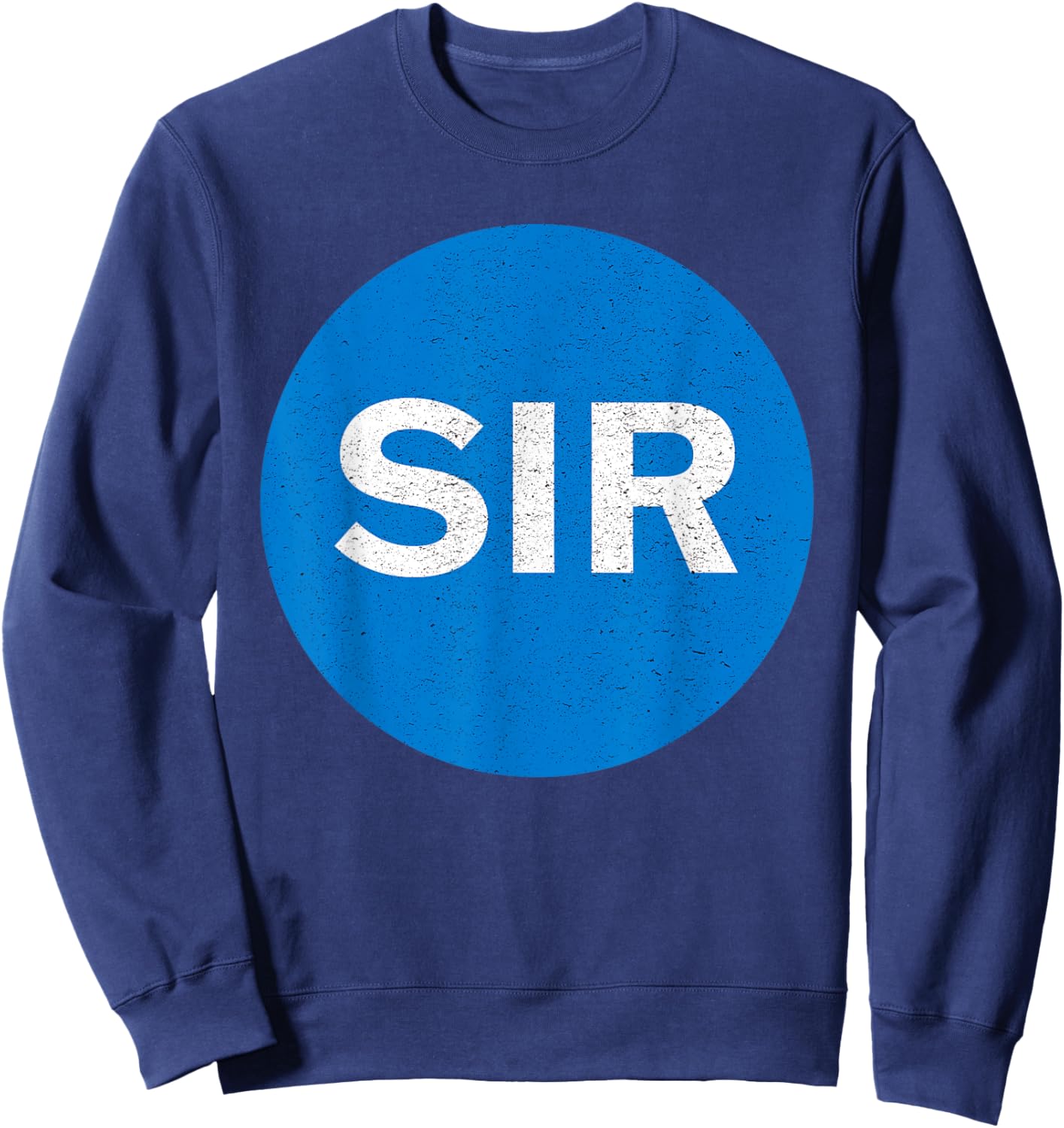 Staten Island Railway Train Line NY New York Hometown Sweatshirt - Sweatshirt | Navy