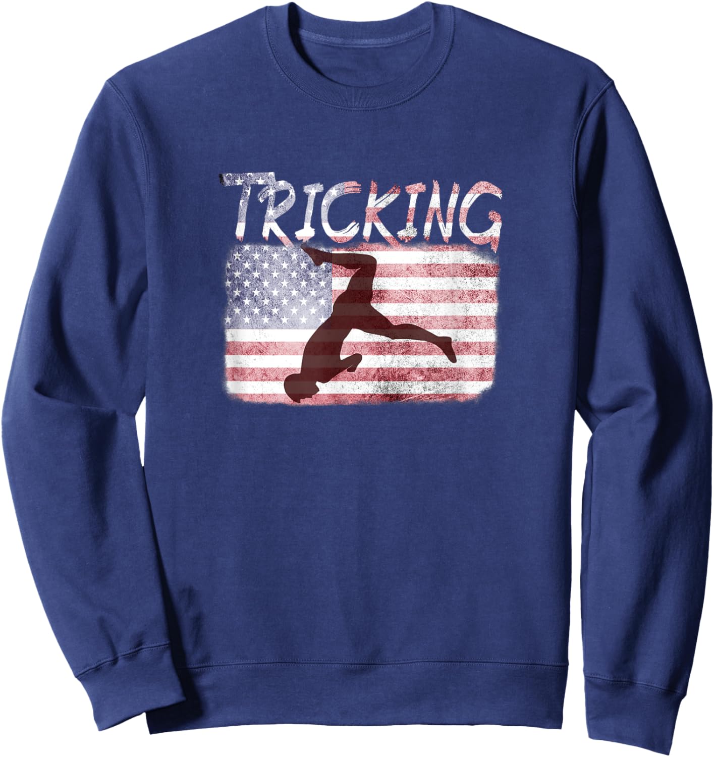 Martial Arts Tricking USA Sweatshirt - Sweatshirt | Navy