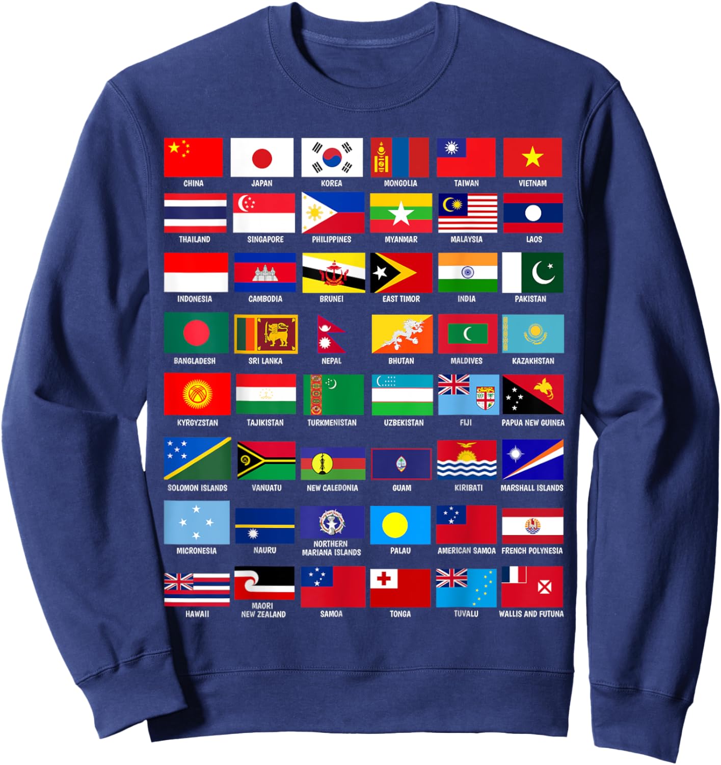 AAPI Asian American and Pacific Islander Heritage Month 2024 Sweatshirt - Sweatshirt | Navy