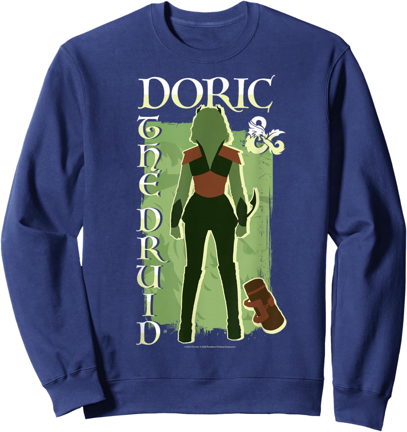 Dungeons & Dragons: Honor Among Thieves Doric The Druid Sweatshirt - Sweatshirt | Navy
