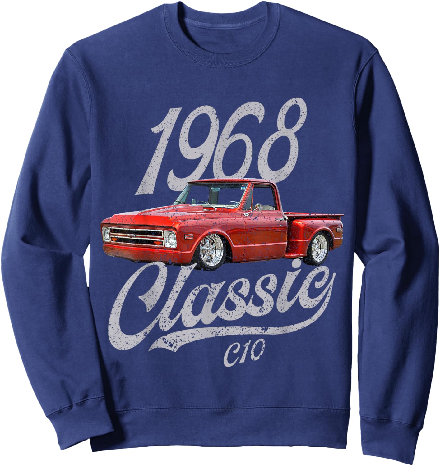 1968 68 C10 Truck Sweatshirt - Sweatshirt | Navy