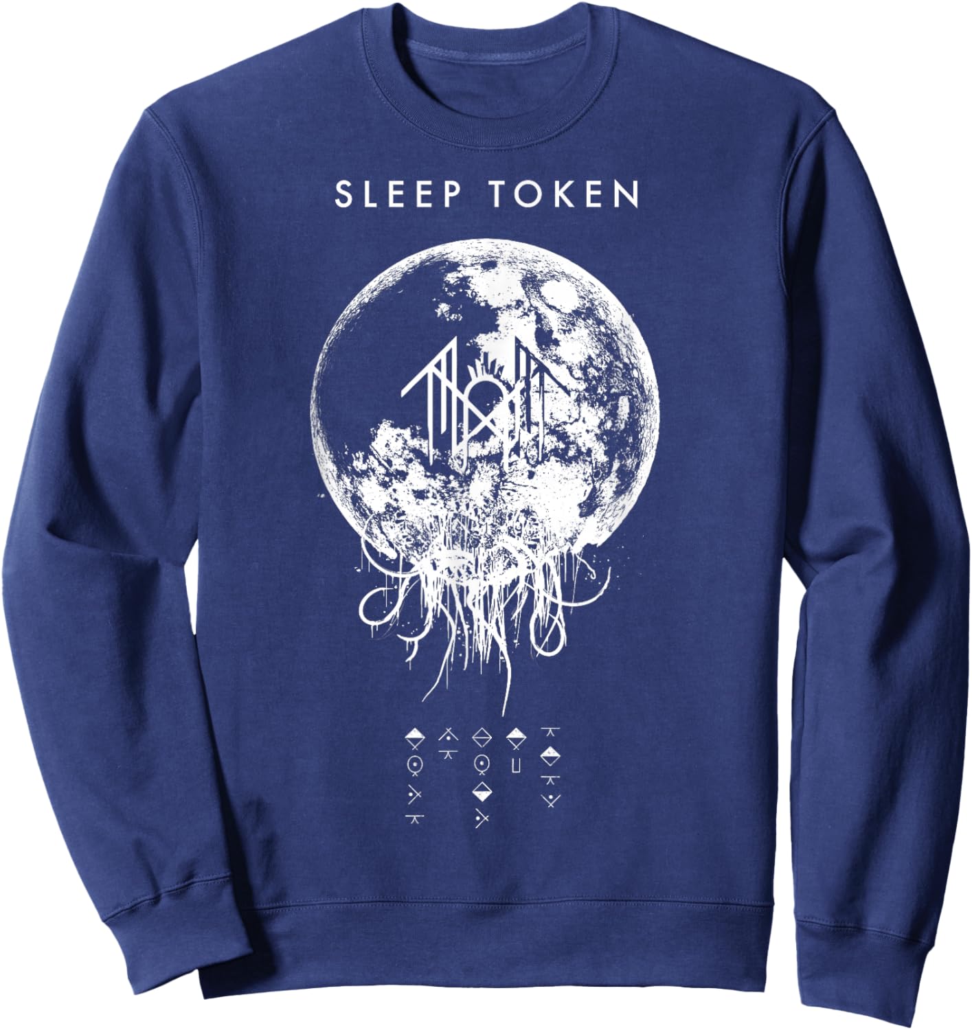 Sleep Token Cover Art Sweatshirt - Sweatshirt | Navy
