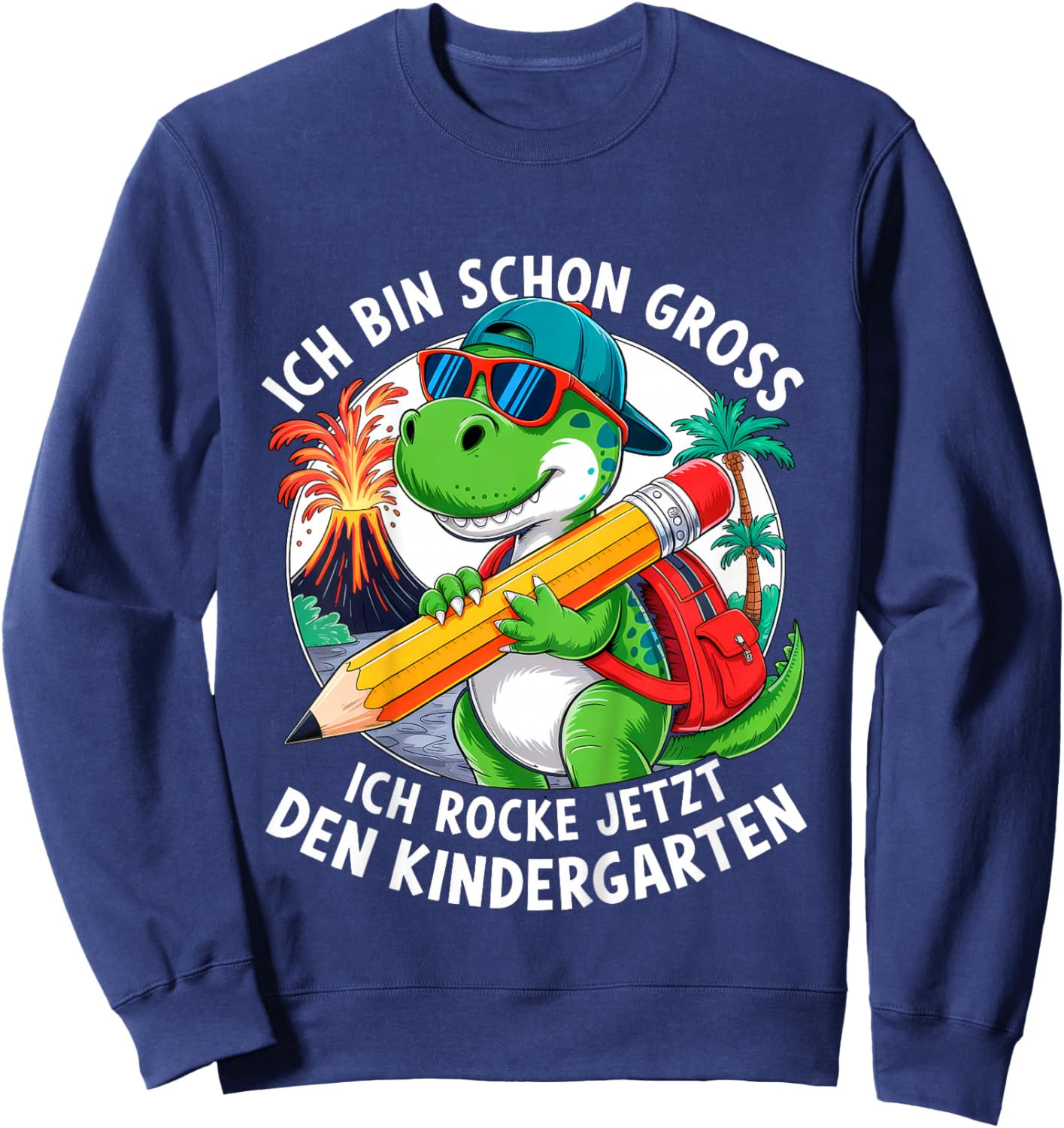 Kindergartenkind 2026 Kita Start Anfang Kindergarten Jungs Sweatshirt - Sweatshirt | Navy