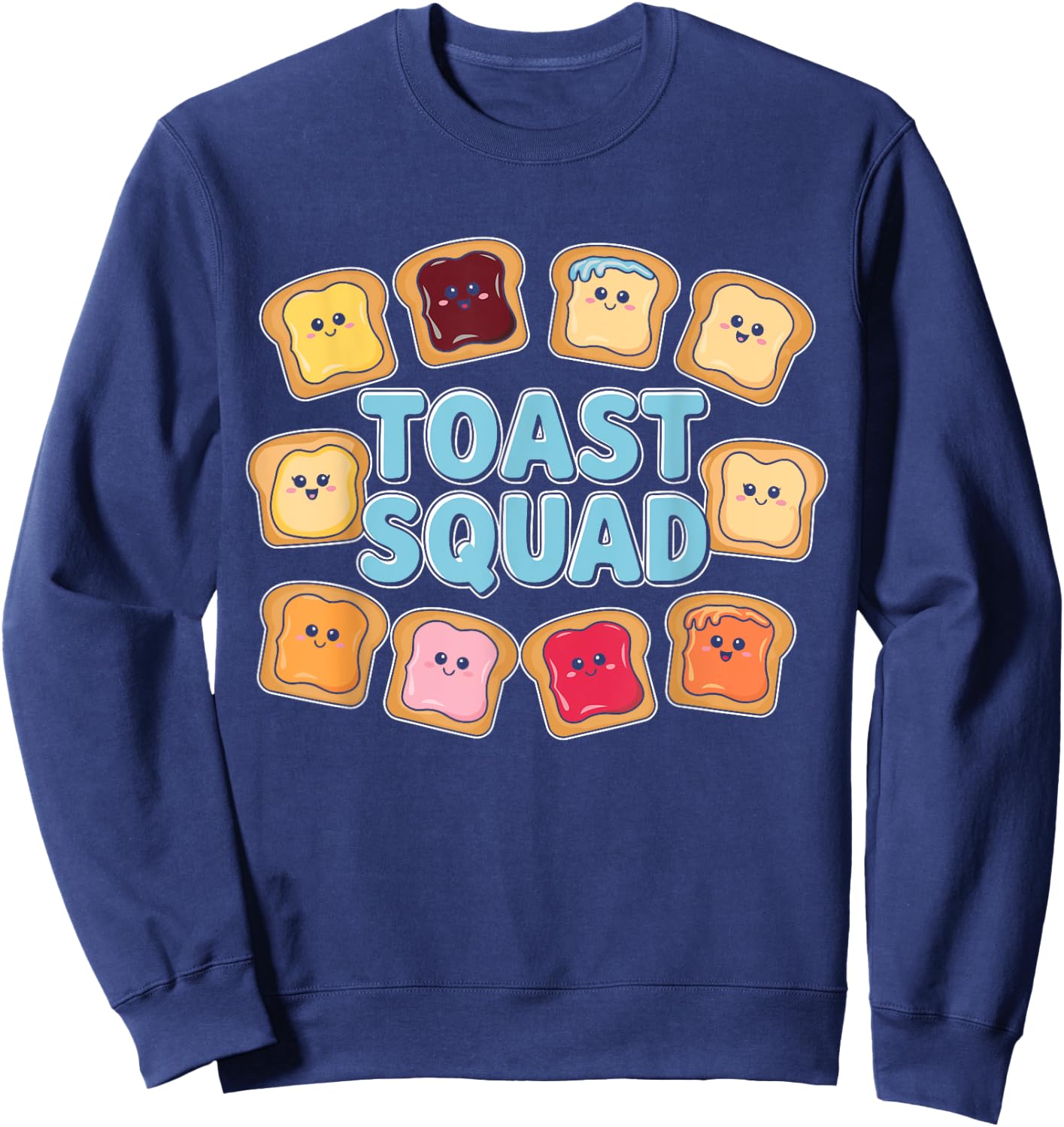 Toast Squad Pastry Baking Sweatshirt - Sweatshirt | Navy